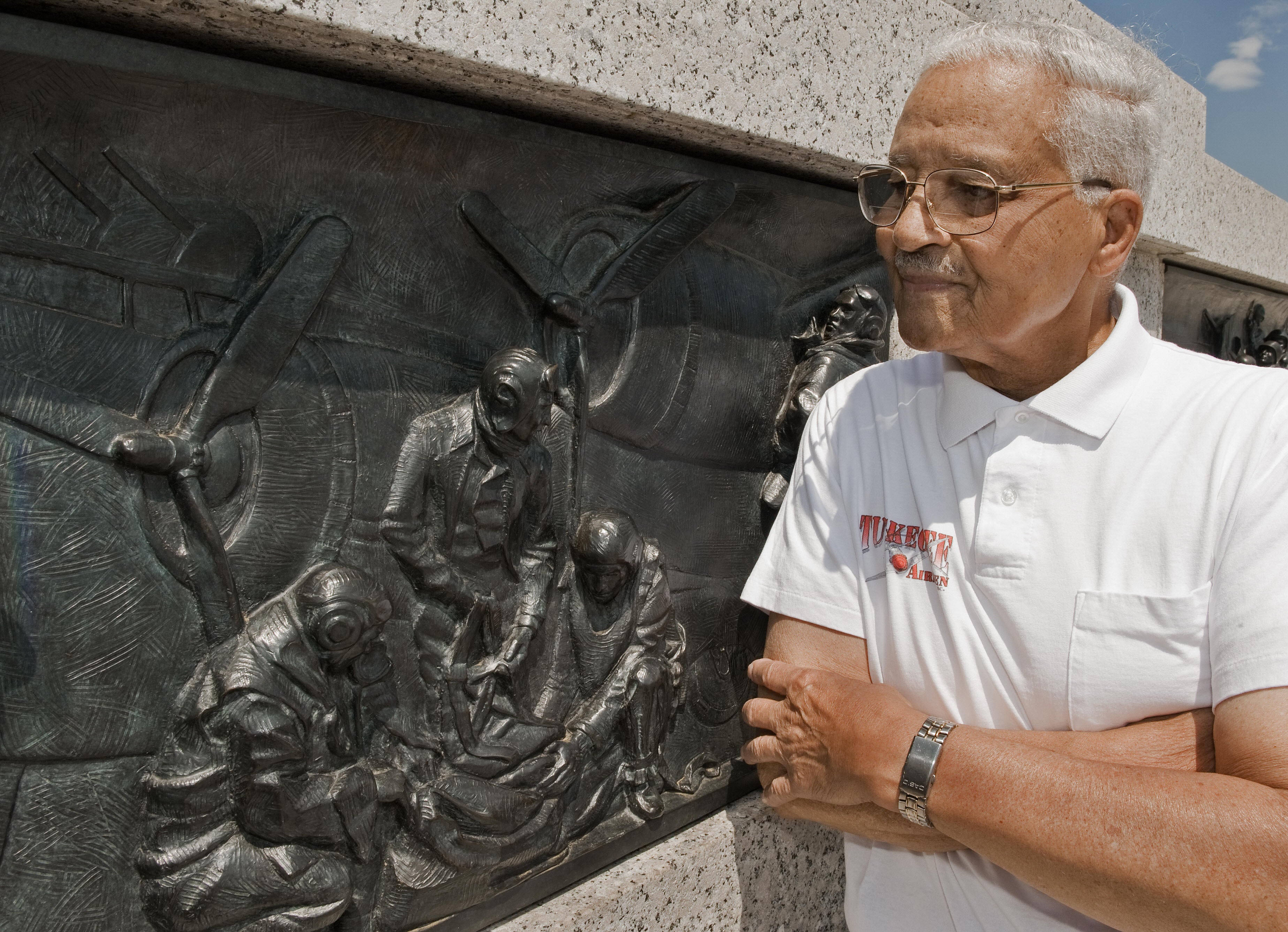 Pilot pioneer: the Tuskegee Airmen’s wartime service would go on to influence the decision to desegregate the armed forces entirely in 1948