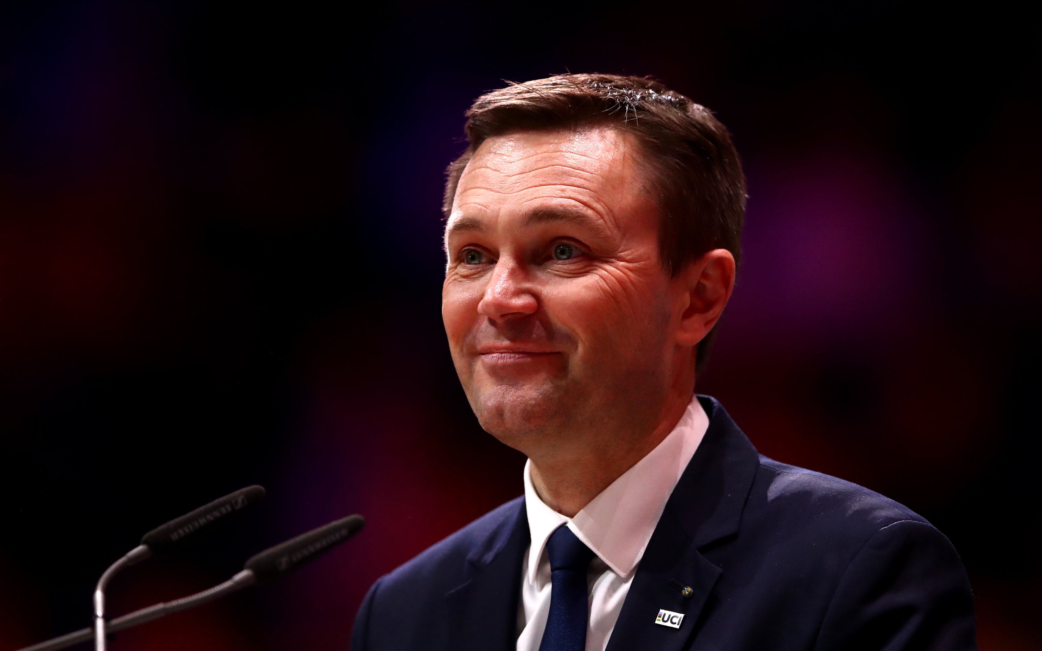 UCI president David Lappartient is confident the combined championship can prove a success (Tim Goode/PA)
