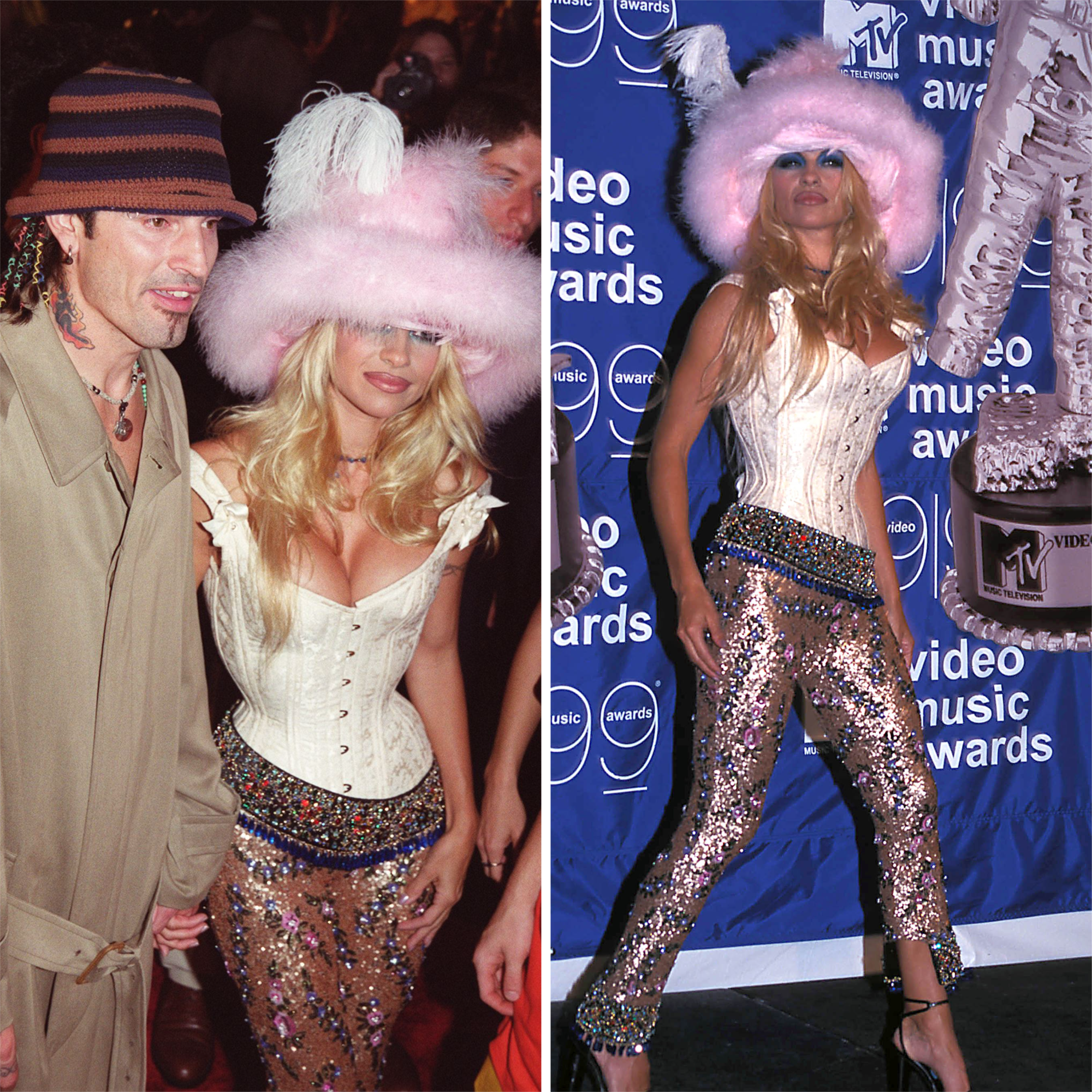 Pamela Anderson at the MTV Video Music Awards 1999