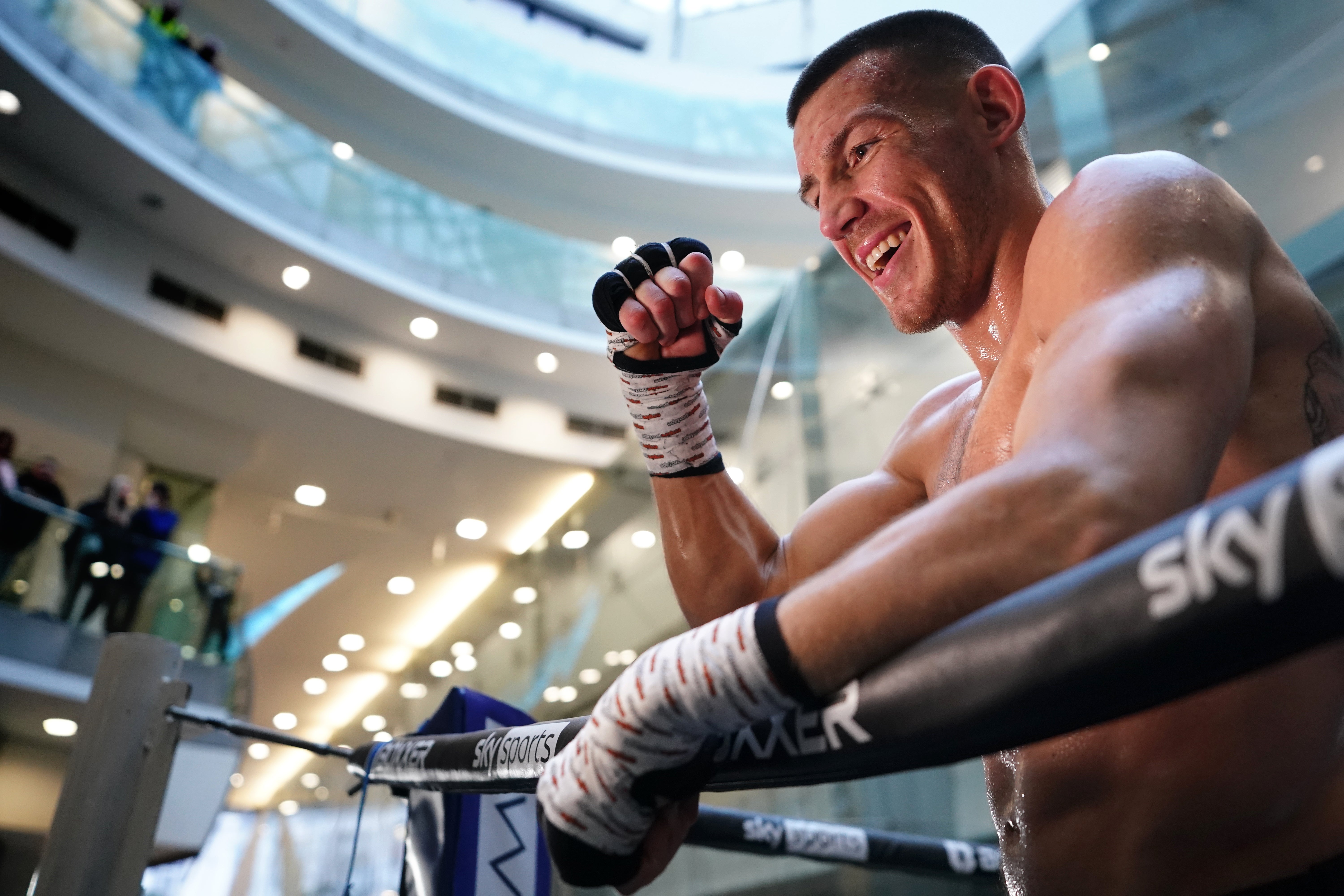 Williams (pictured) meets Eubank in his home city of Cardiff (Nick Potts/PA)