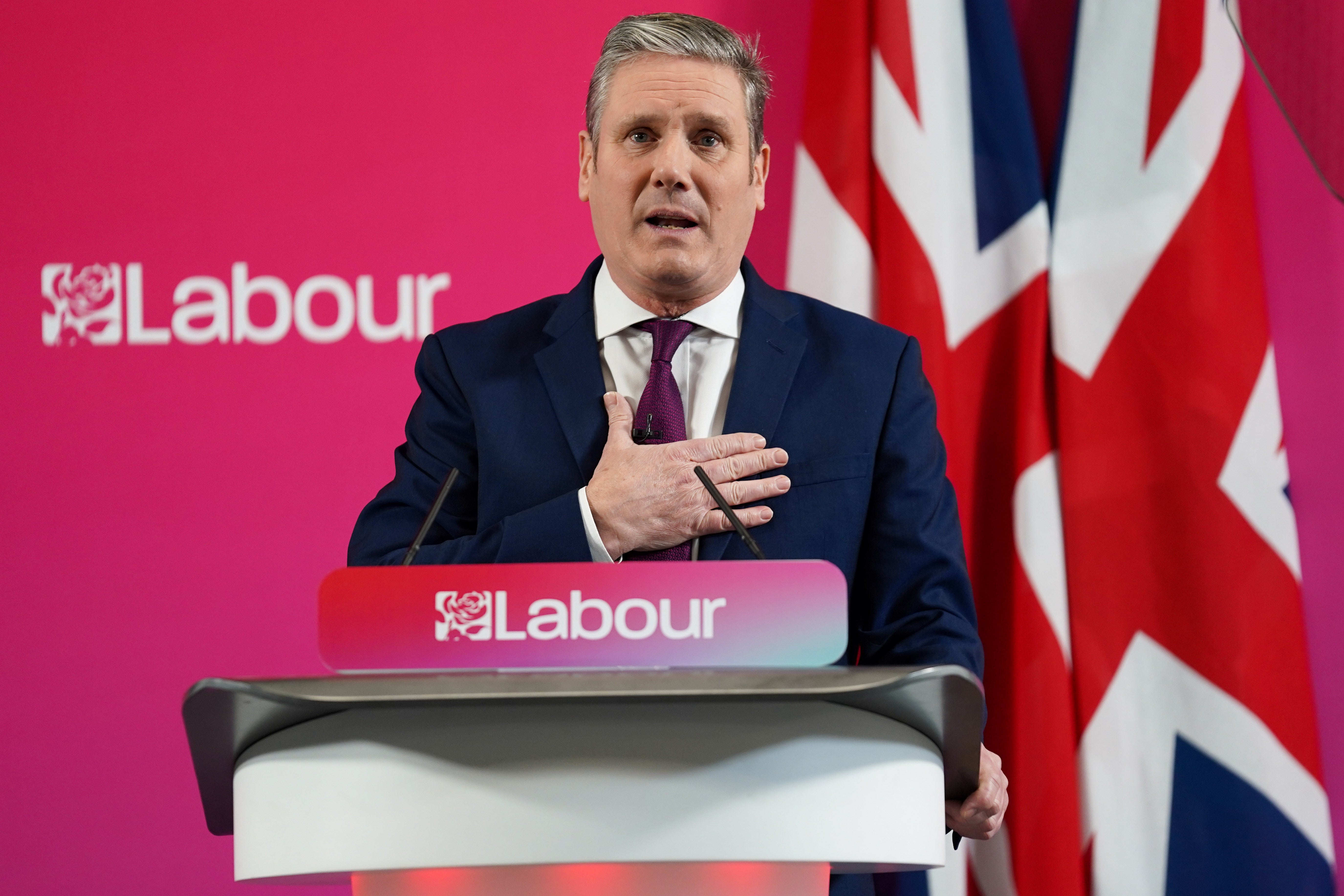 Labour leader Sir Keir Starmer (Jacob King/PA)