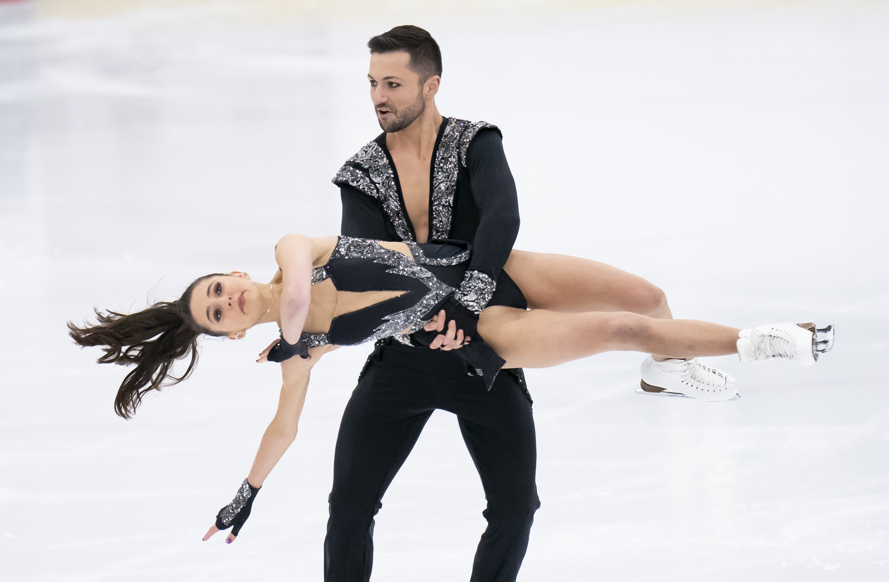 Lilah Fear and Lewis Gibson will represent Great Britain in the ice dancing event (Danny Lawson/PA)