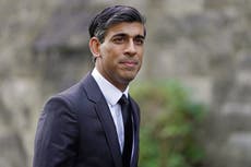 Rishi Sunak says No 10 parties scandal has damaged ‘people’s trust’ in Boris Johnson