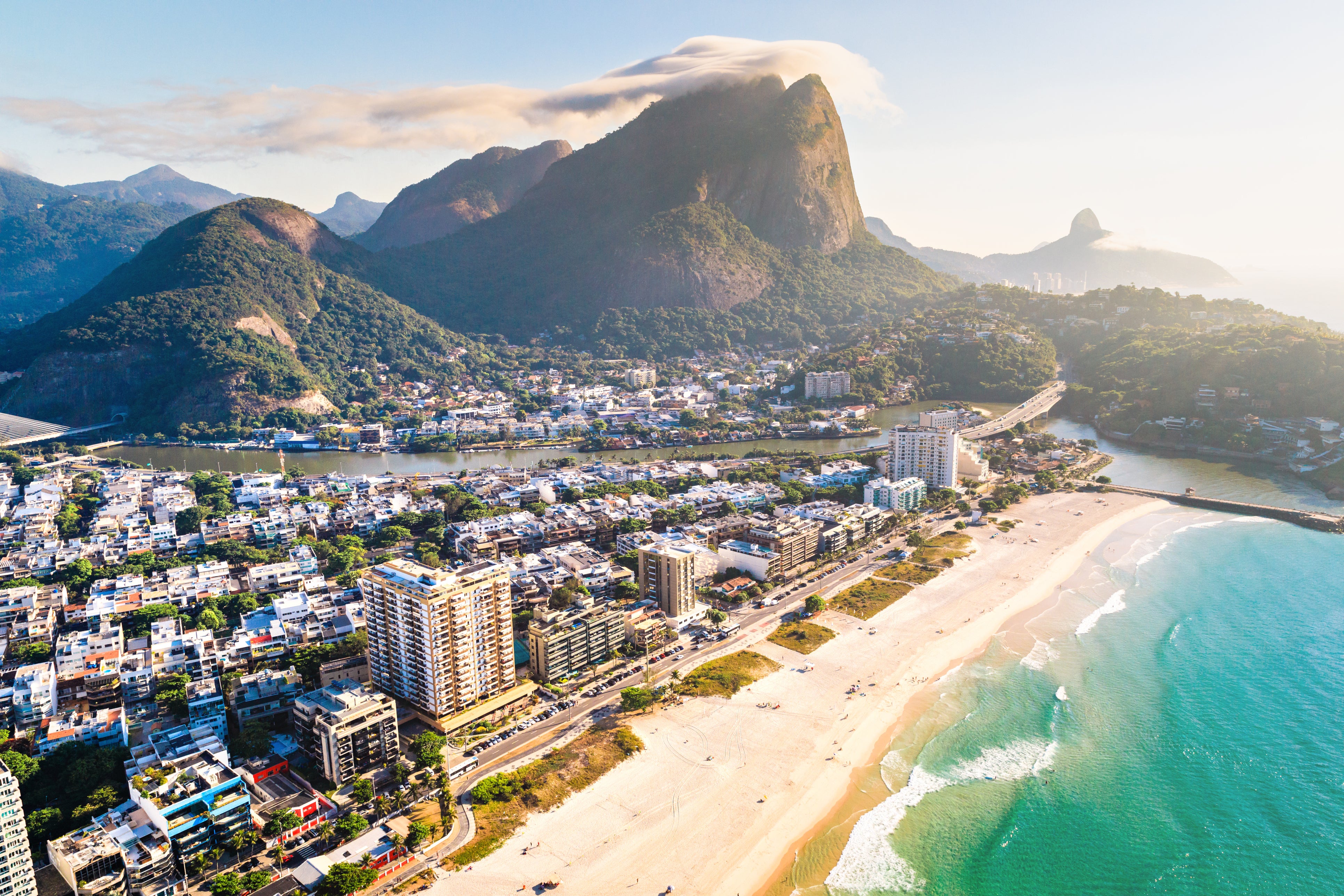 Barra da Tijuca beach in Brazil’s Rio de Janeiro