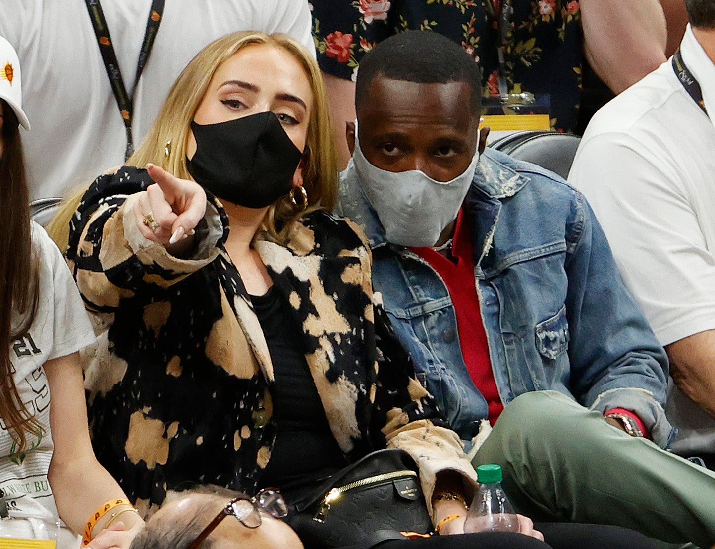 The couple made their relationship public at an NBA game