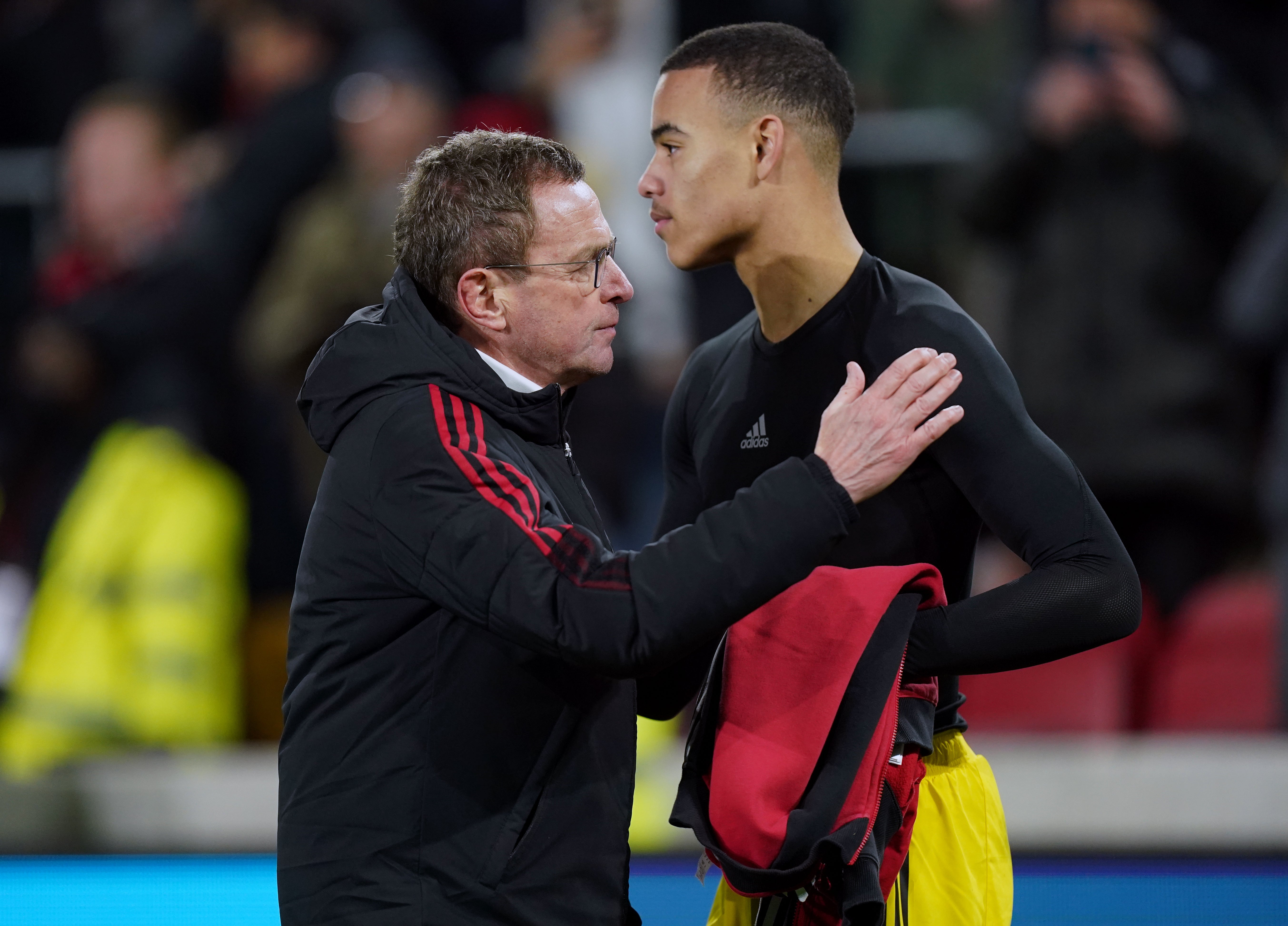 Mason Greenwood was a regular under Ralf Rangnick (Mike Egerton/PA)