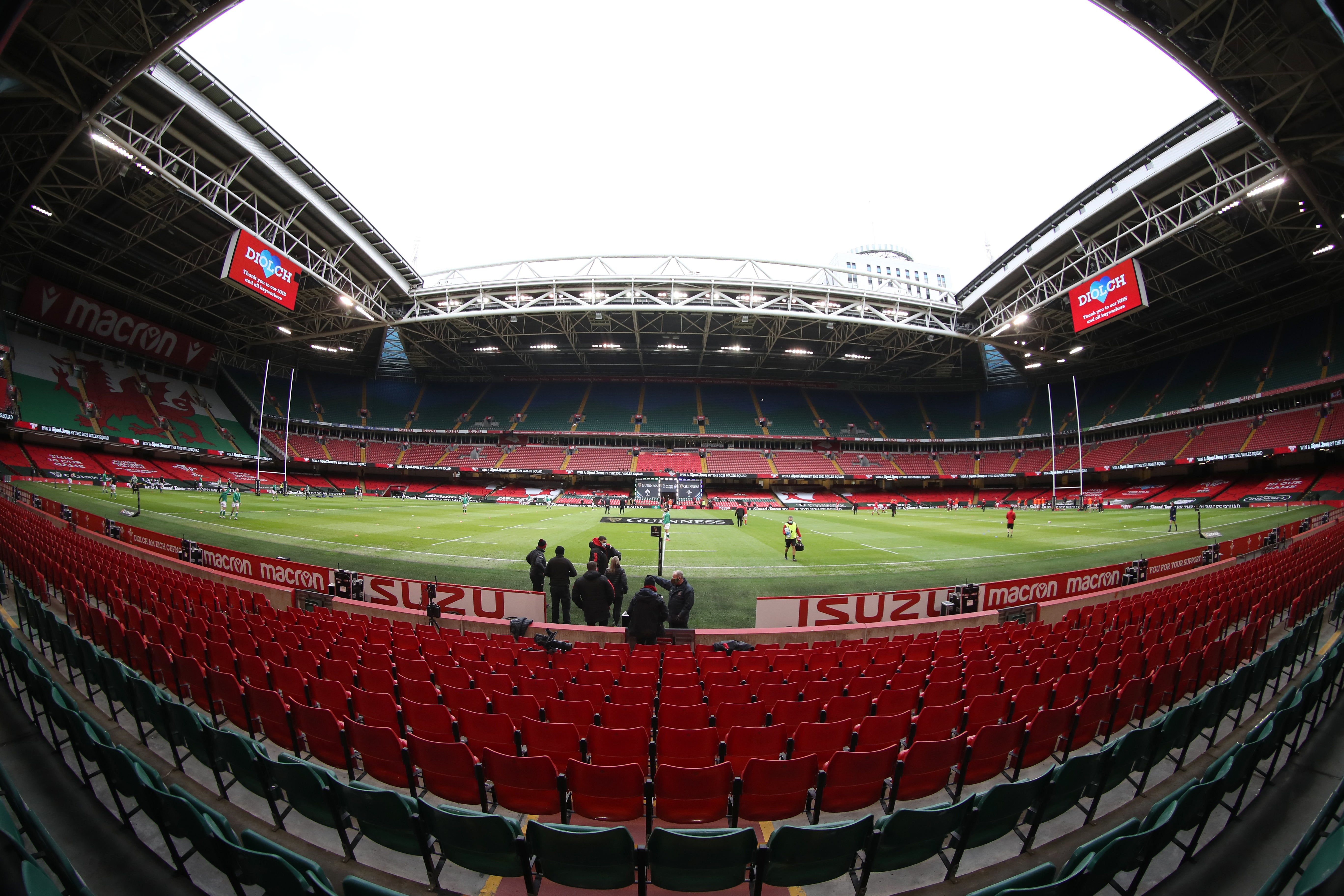 Cardiff’s Principality Stadium will stage three Six Nations games this season (David Davies/PA)