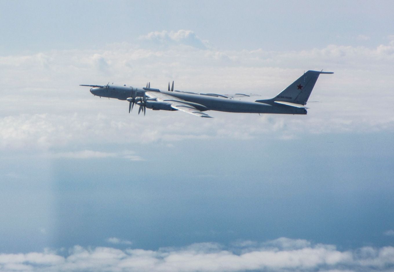 Russian TU-142 “Bear” Bomber