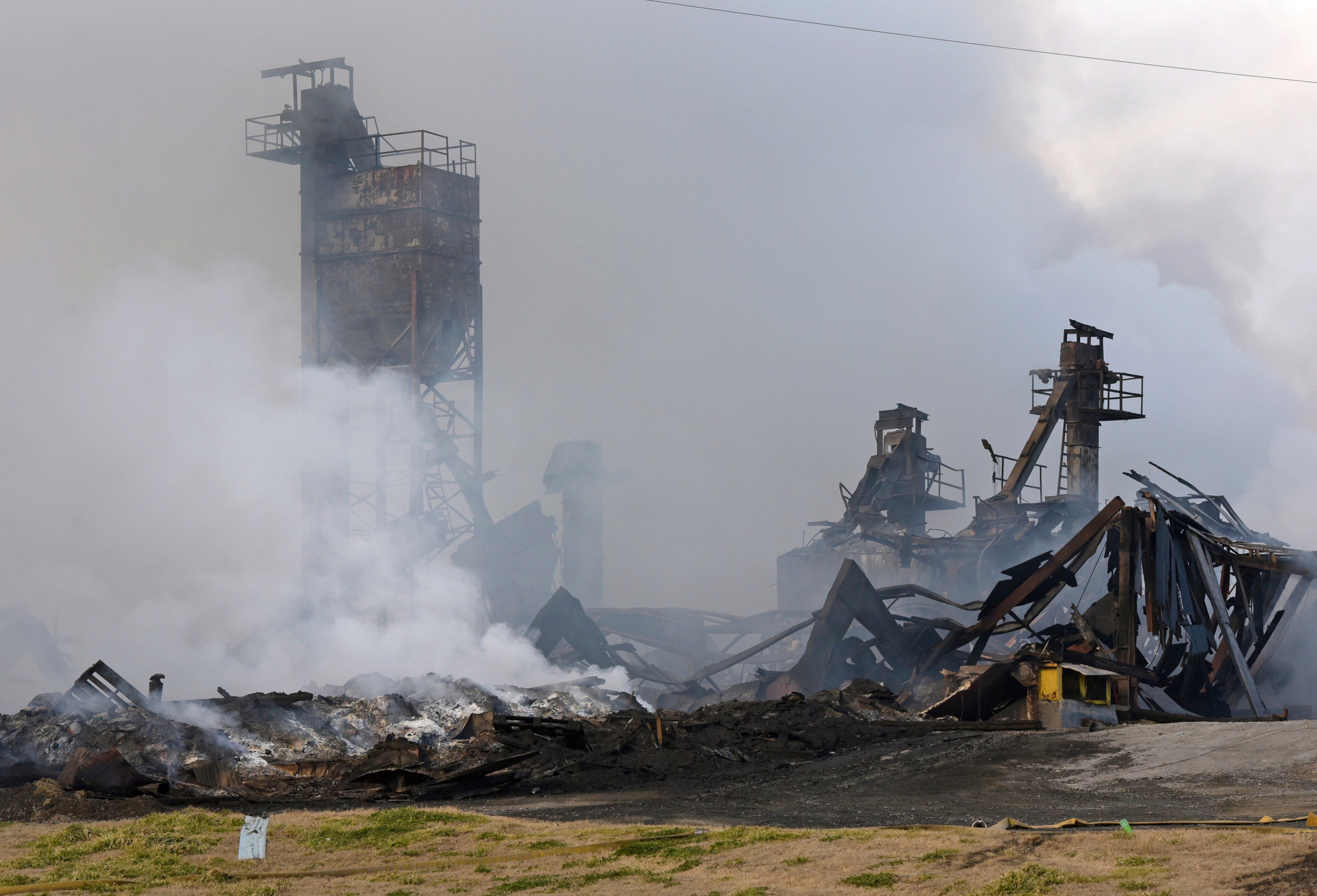 Fertilizer Plant Fire