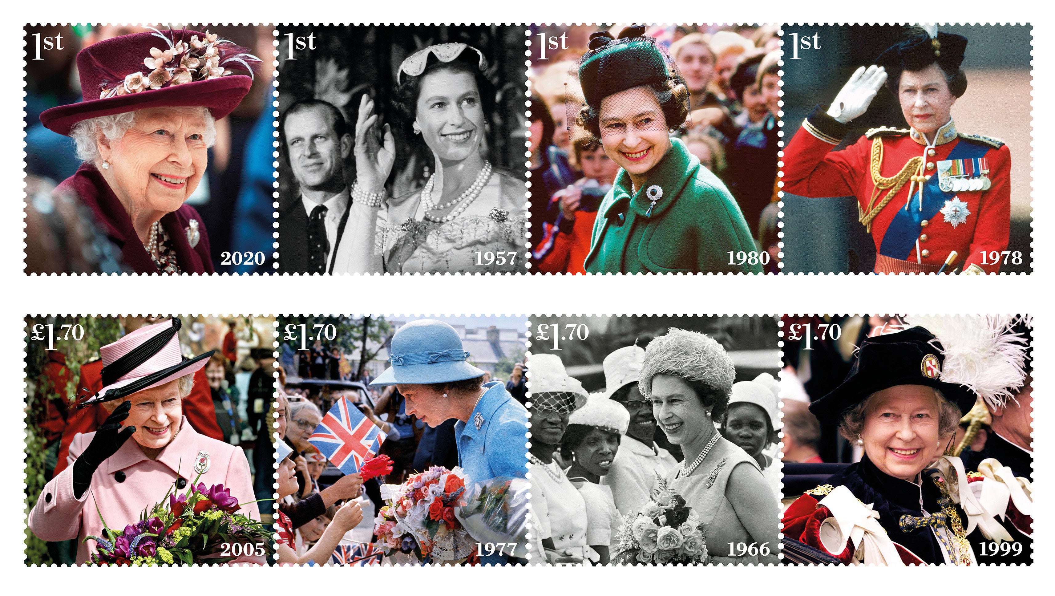 Royal Mail releases in eight new stamps in celebration of Queen’s Platinum Jubilee