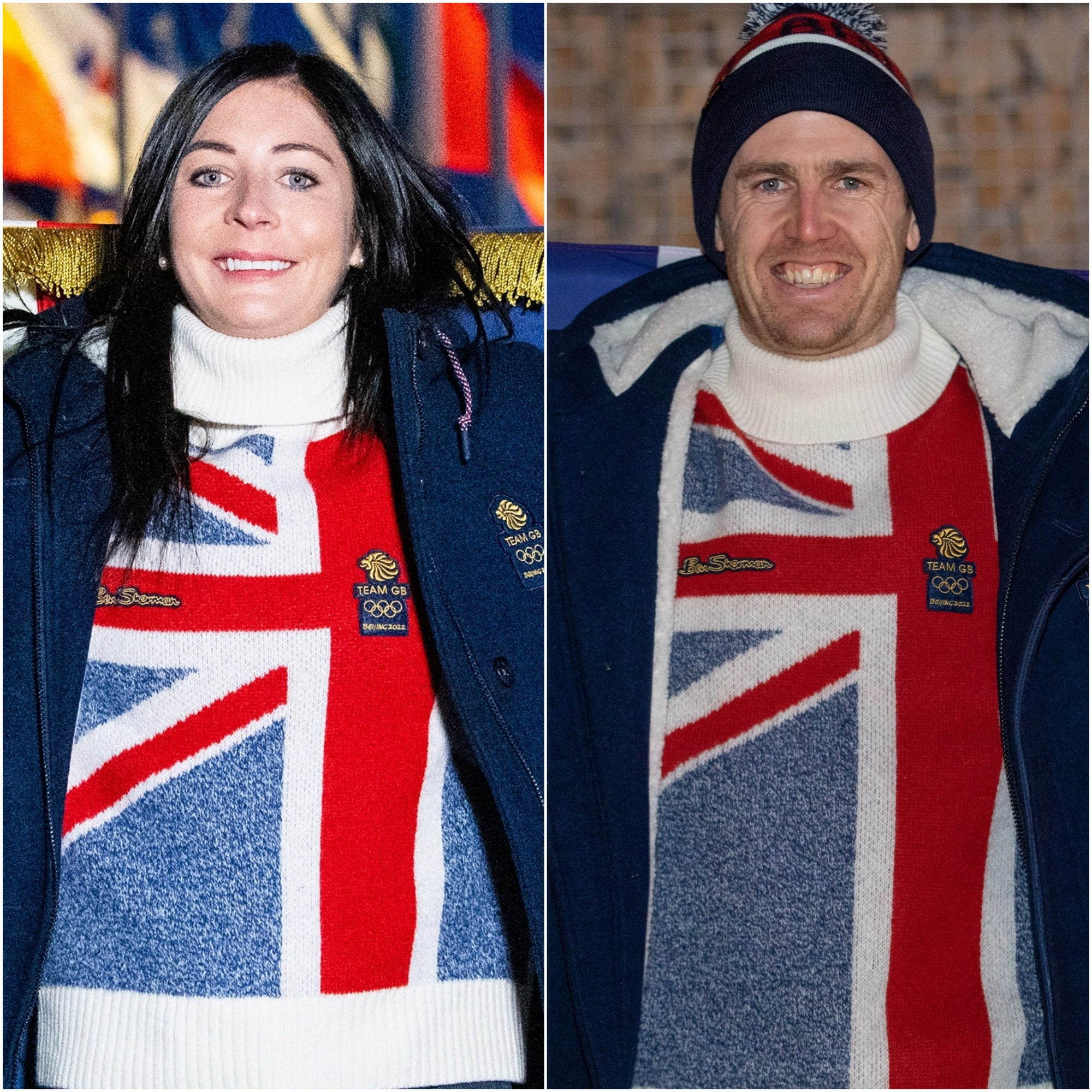 Eve Muirhead and Dave Ryding (Team GB/David Pearce/Sam Mellis)