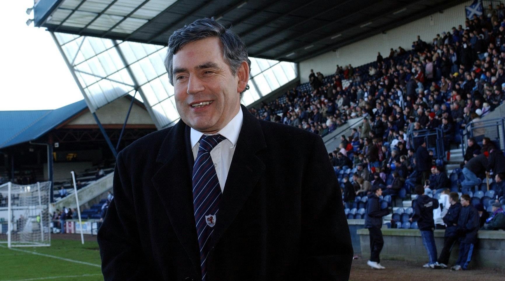 Gordon Brown at Stark’s Park