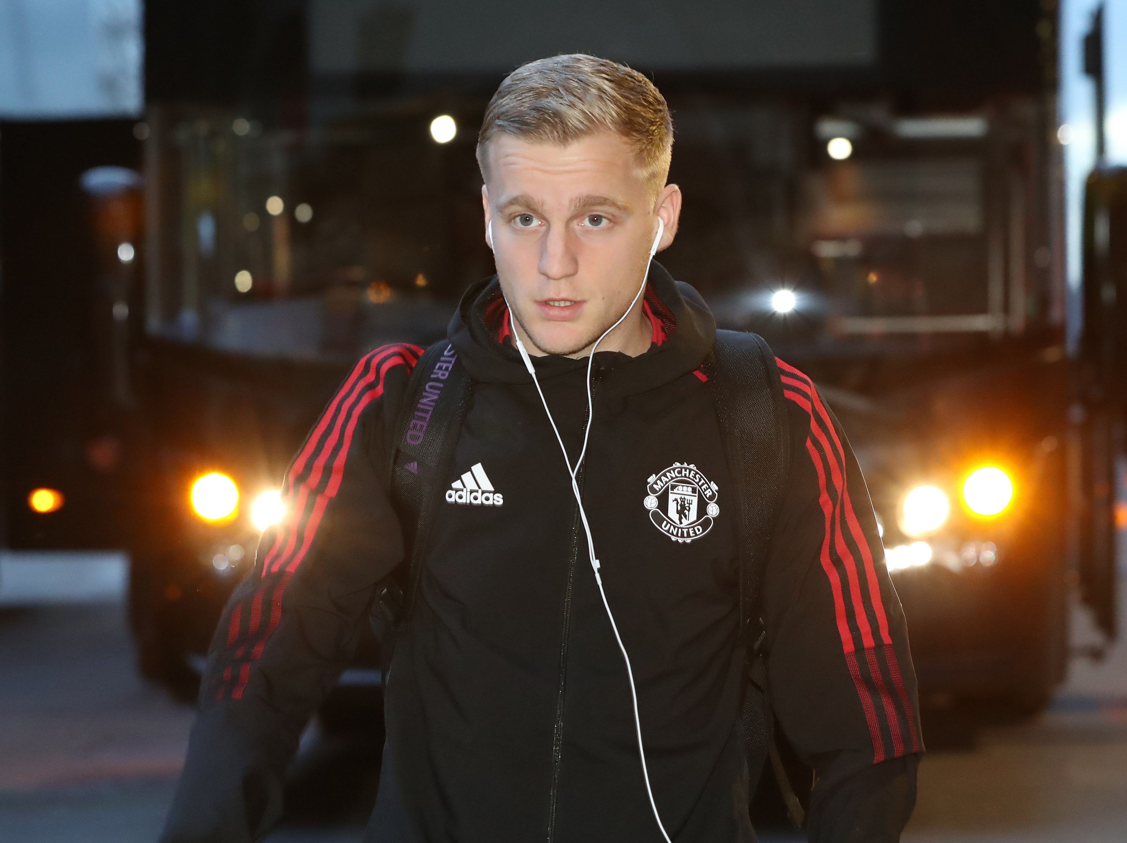 Manchester United midfielder Donny van de Beek