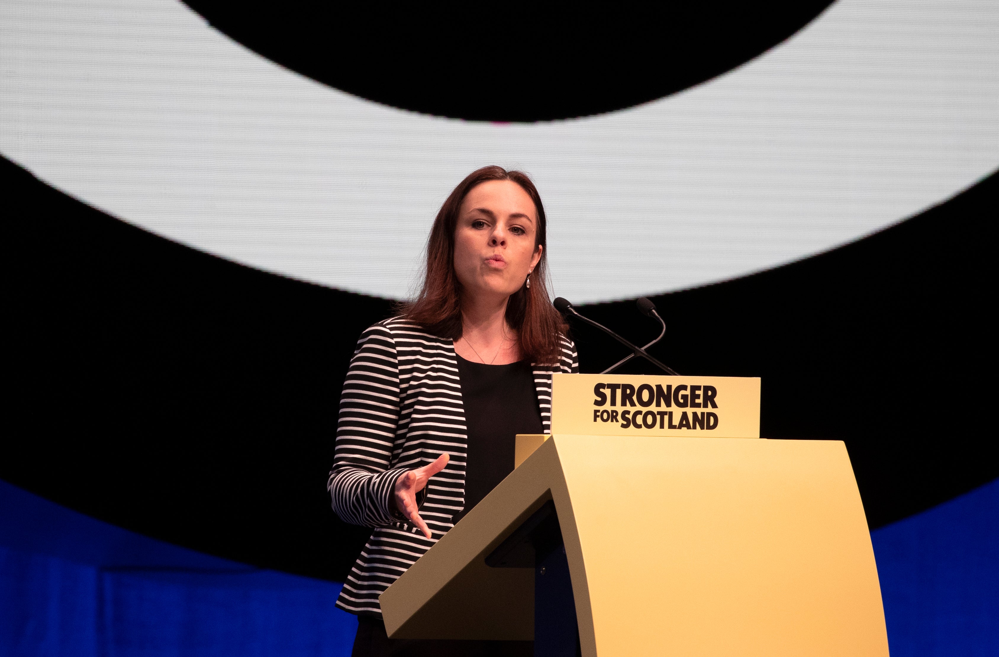 Finance Secretary Kate Forbes said the talks were constructive (Jane Barlow/PA)