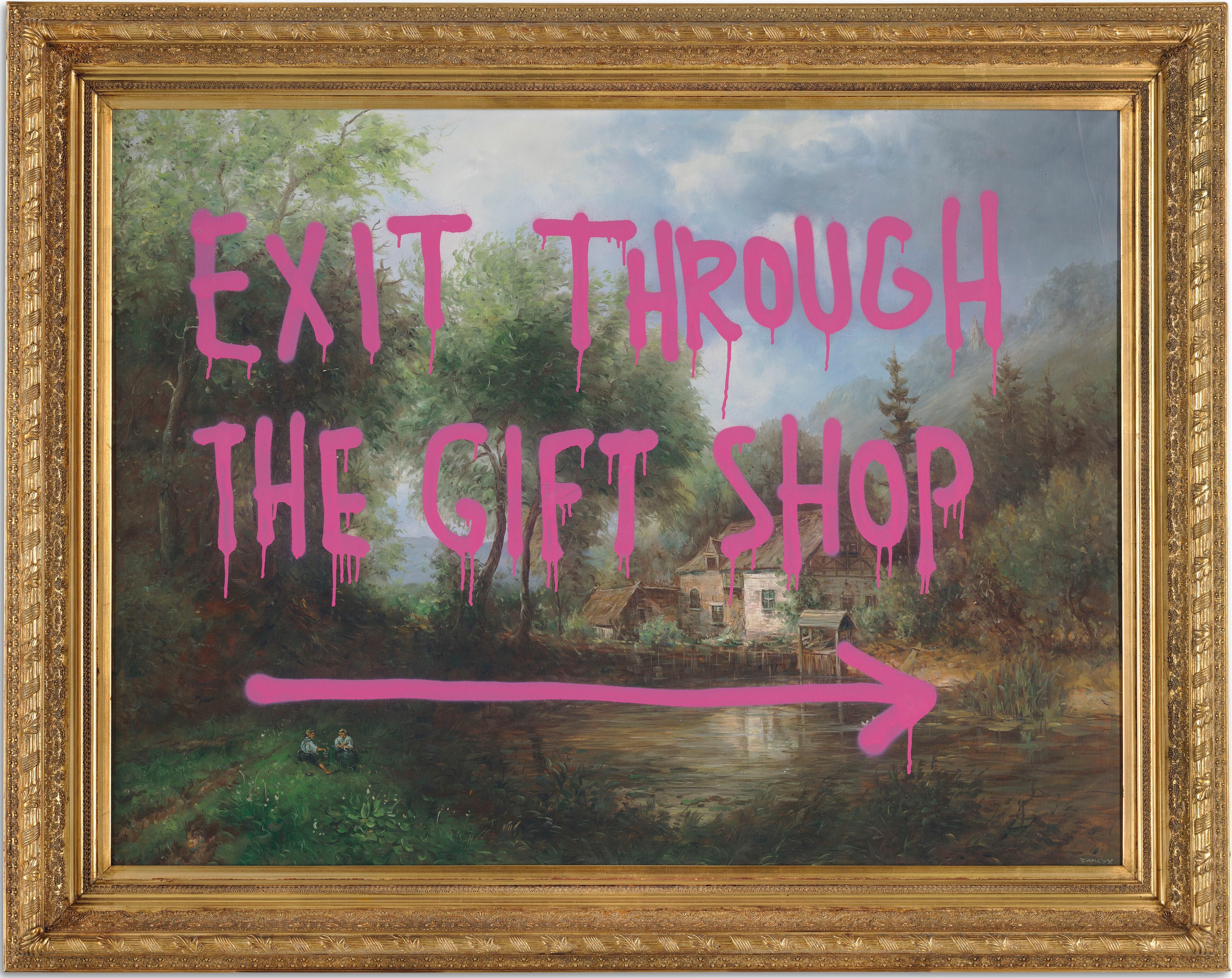 Banksy’s 2009 work ‘Exit Through the Gift Shop’ was recently put up for investment on Masterworks, a platform that allows investors to buy individual shares in famous artworks.