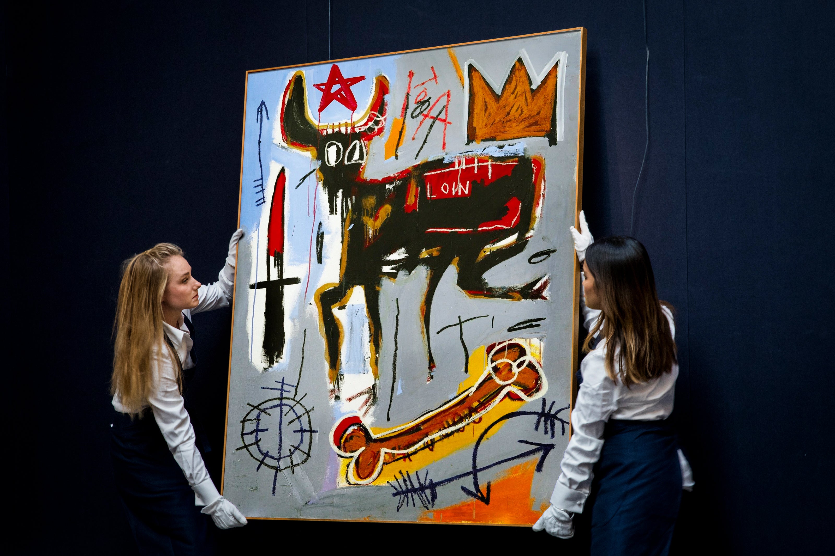 Jean-Michel Basquiat’s ‘Loin,’ one of the paintings securitised on fractional investing platform Masterworks.