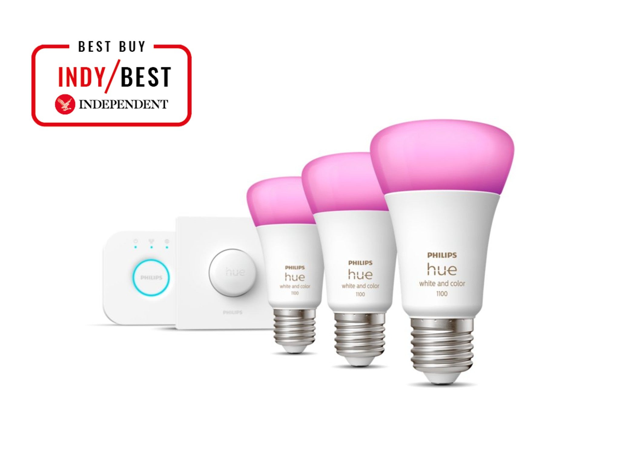 Philips Hue white and colour ambiance starter kit indybest