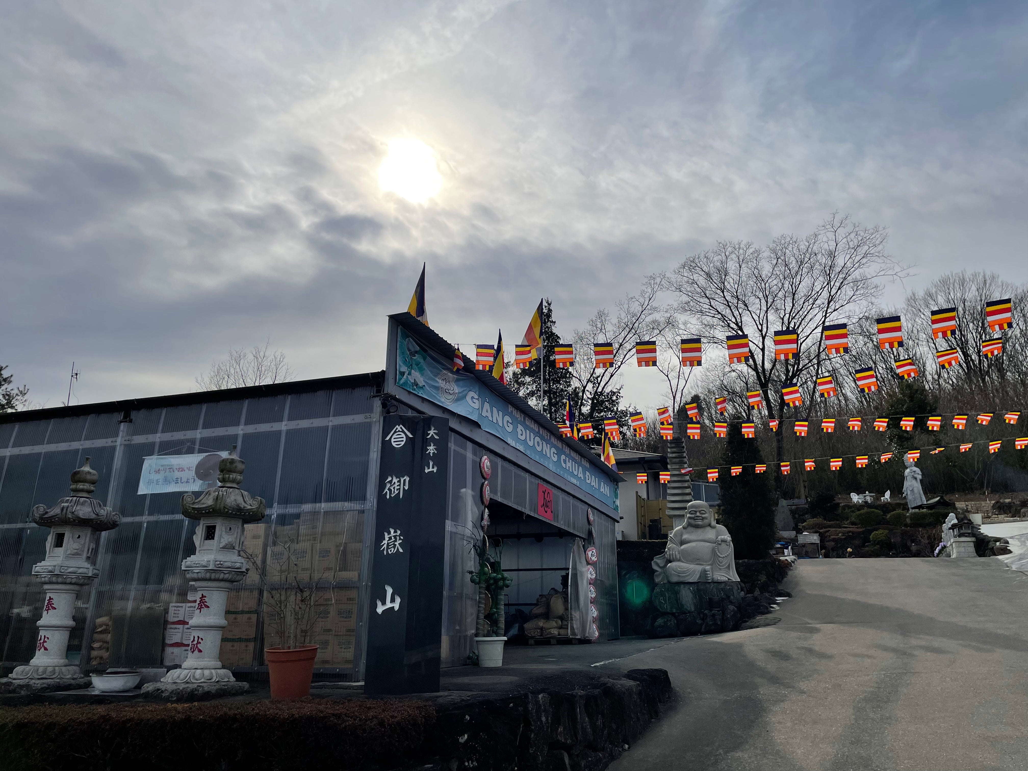 Thich Tam Tri's temple in Honjo