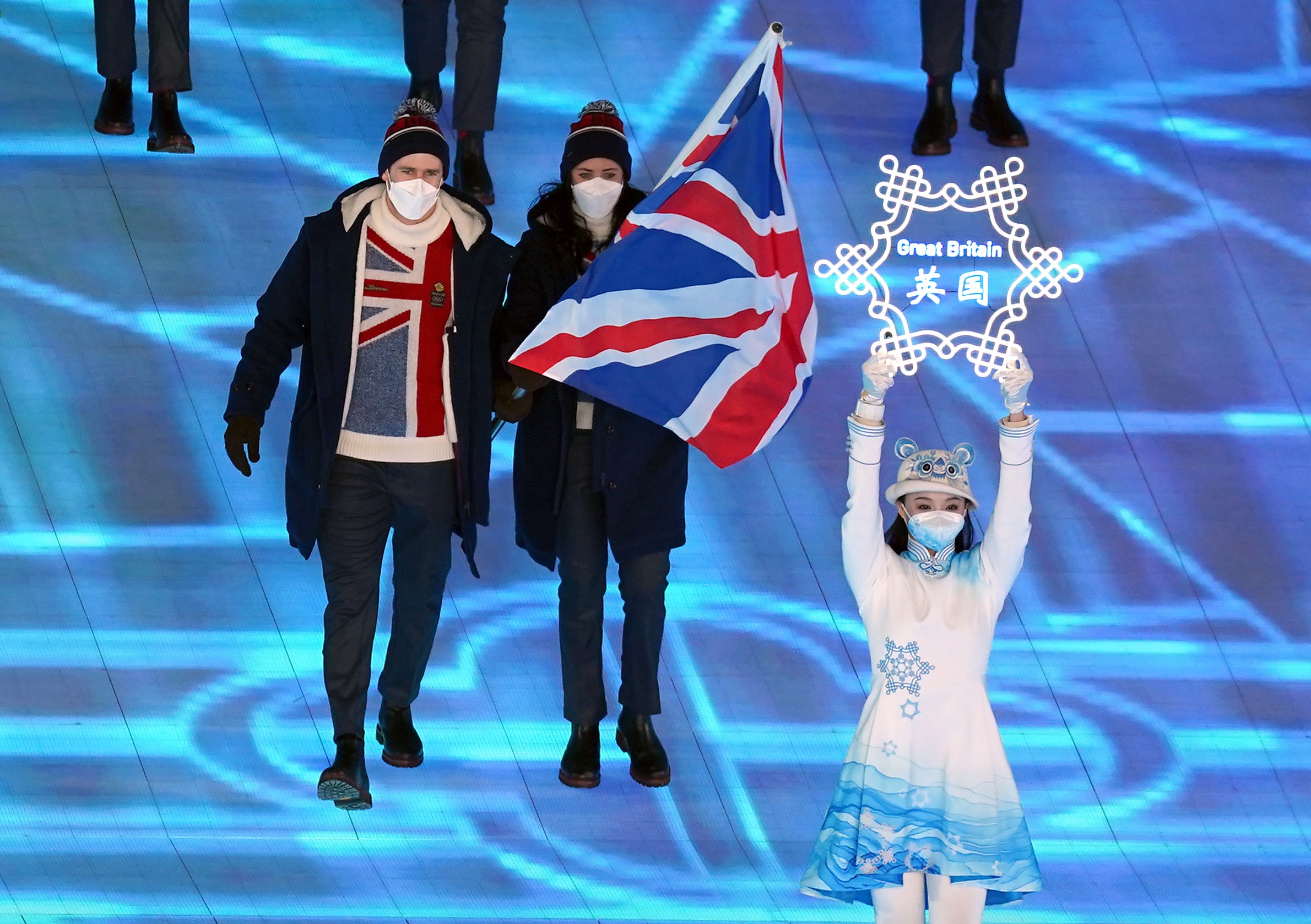 Ryding carried the flag for Team GB at the opening ceremony