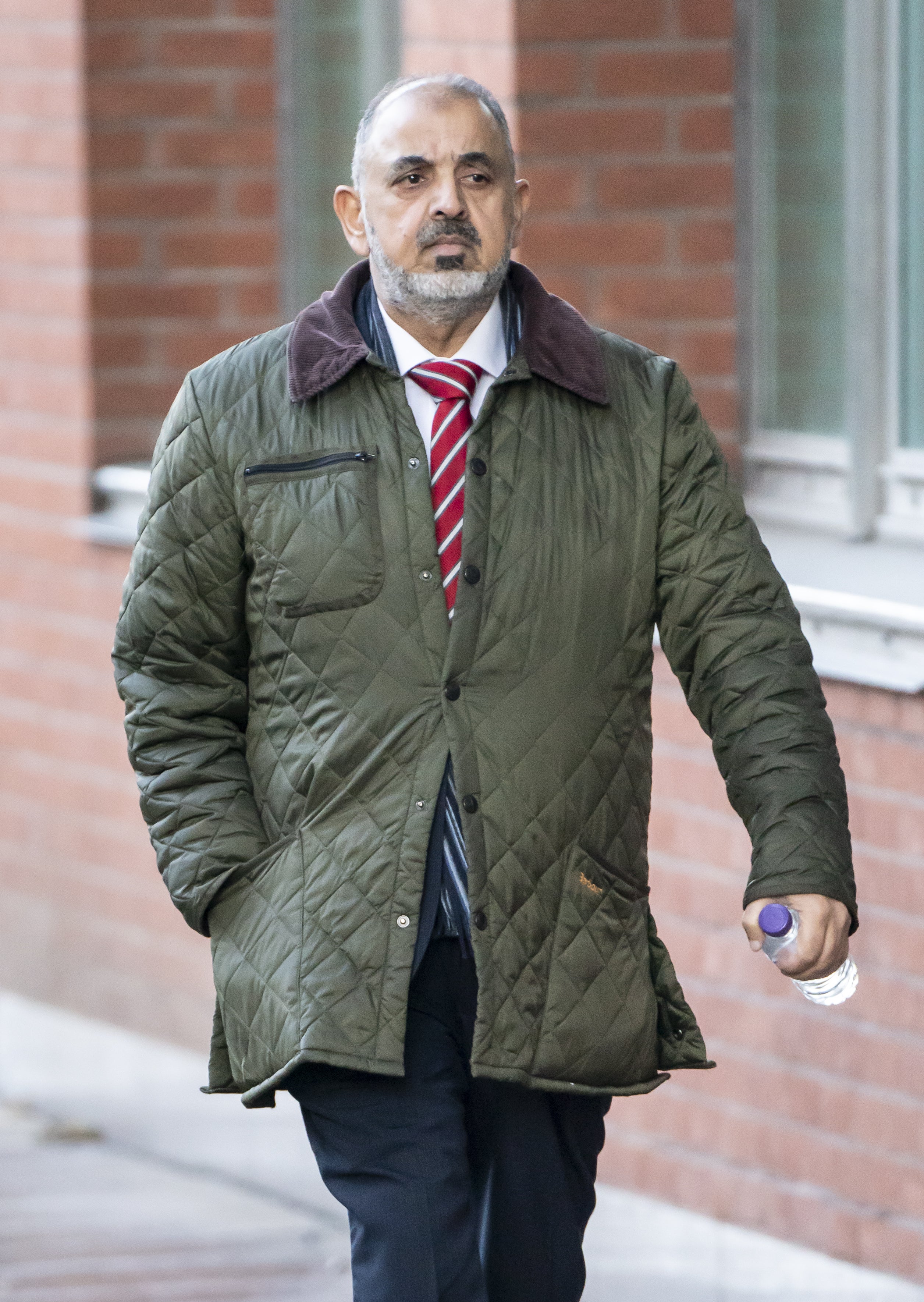 Lord Ahmed arriving at Sheffield Crown Court (Danny Lawson/PA)