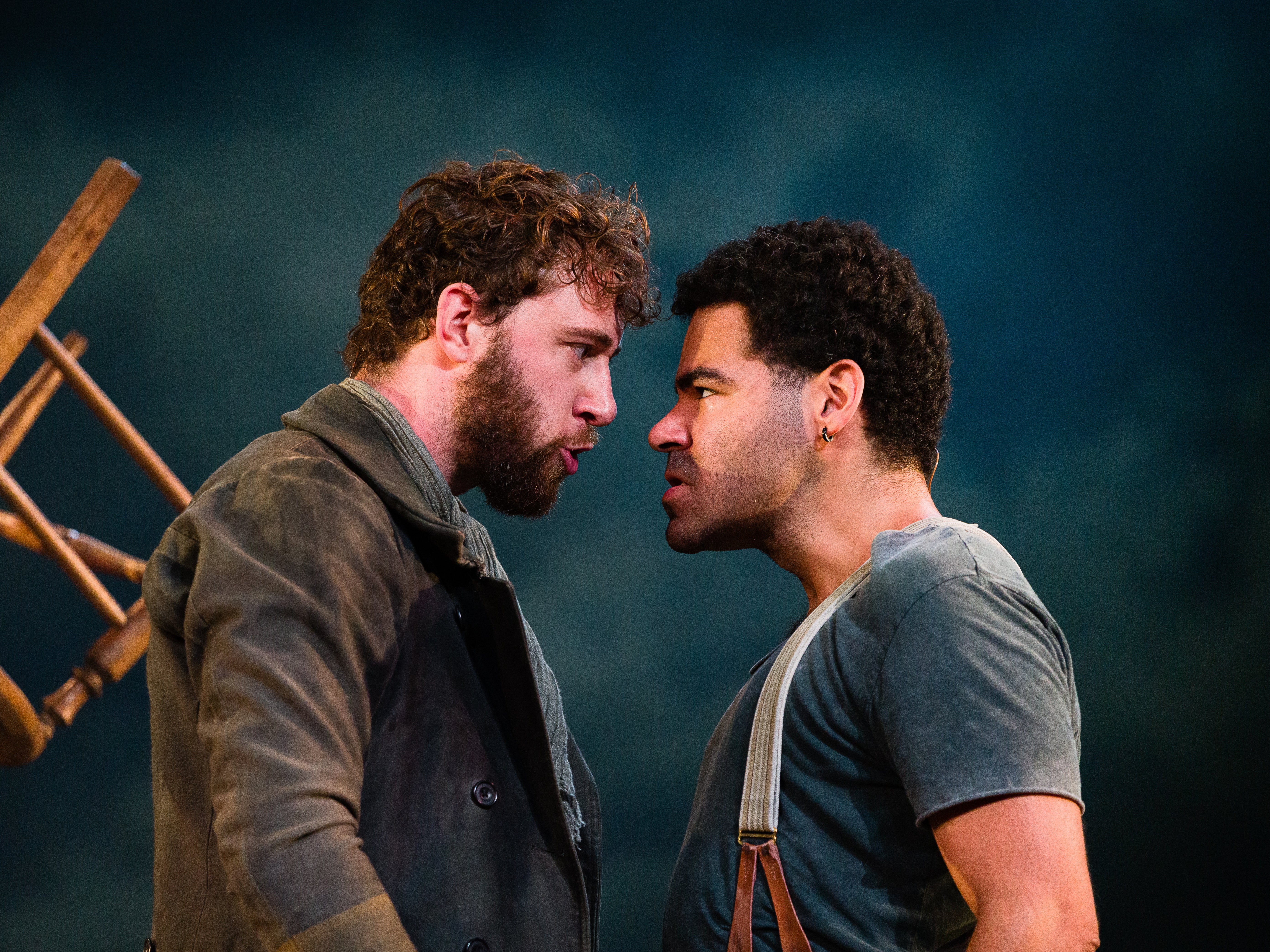 Tama Phethean and Ash Hunter in the adaptation of Emily Bronte’s ‘Wuthering Heights'