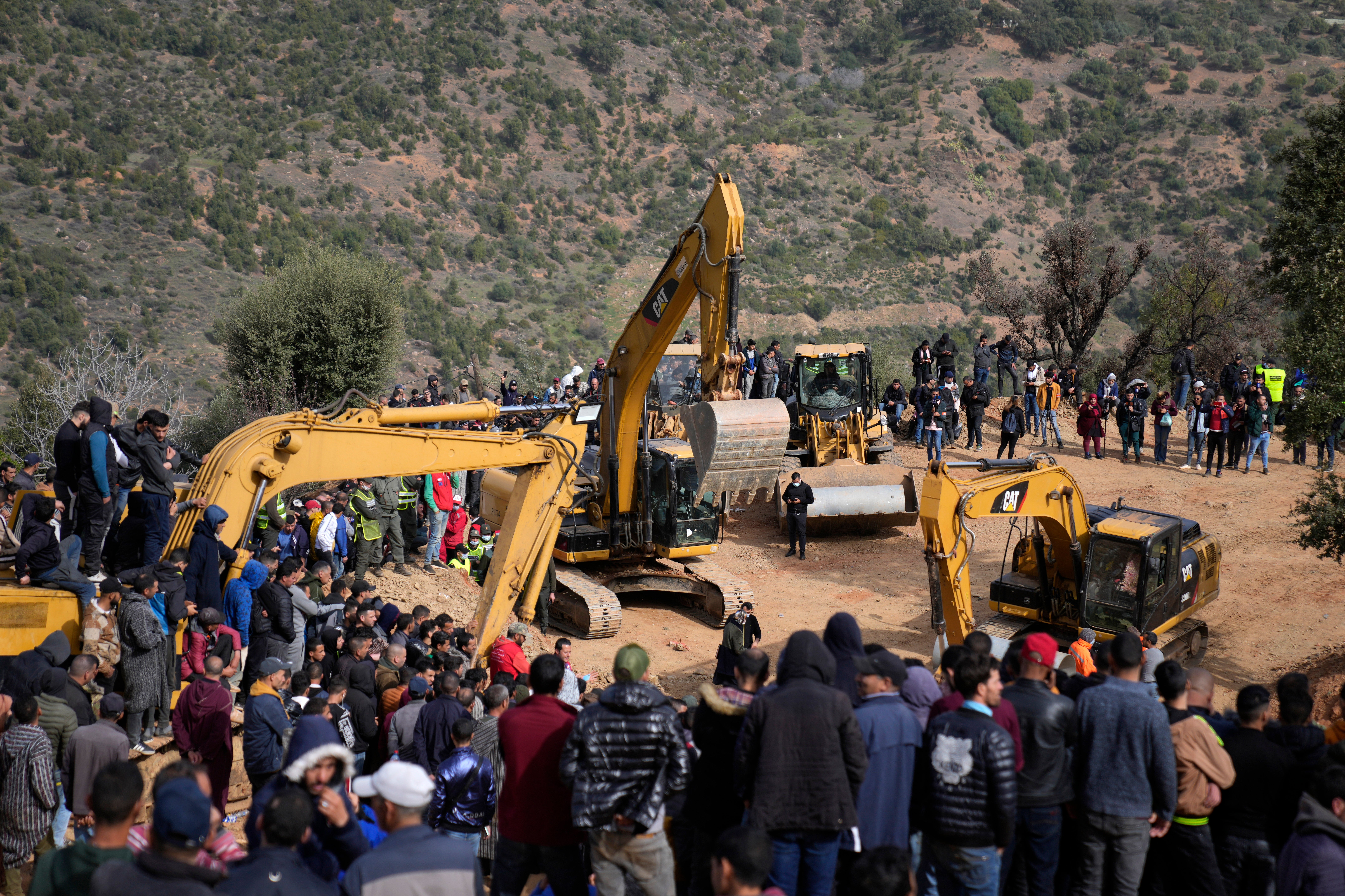 Morocco well rescue: Five-year-old boy Rayan dies after five days trapped underground 