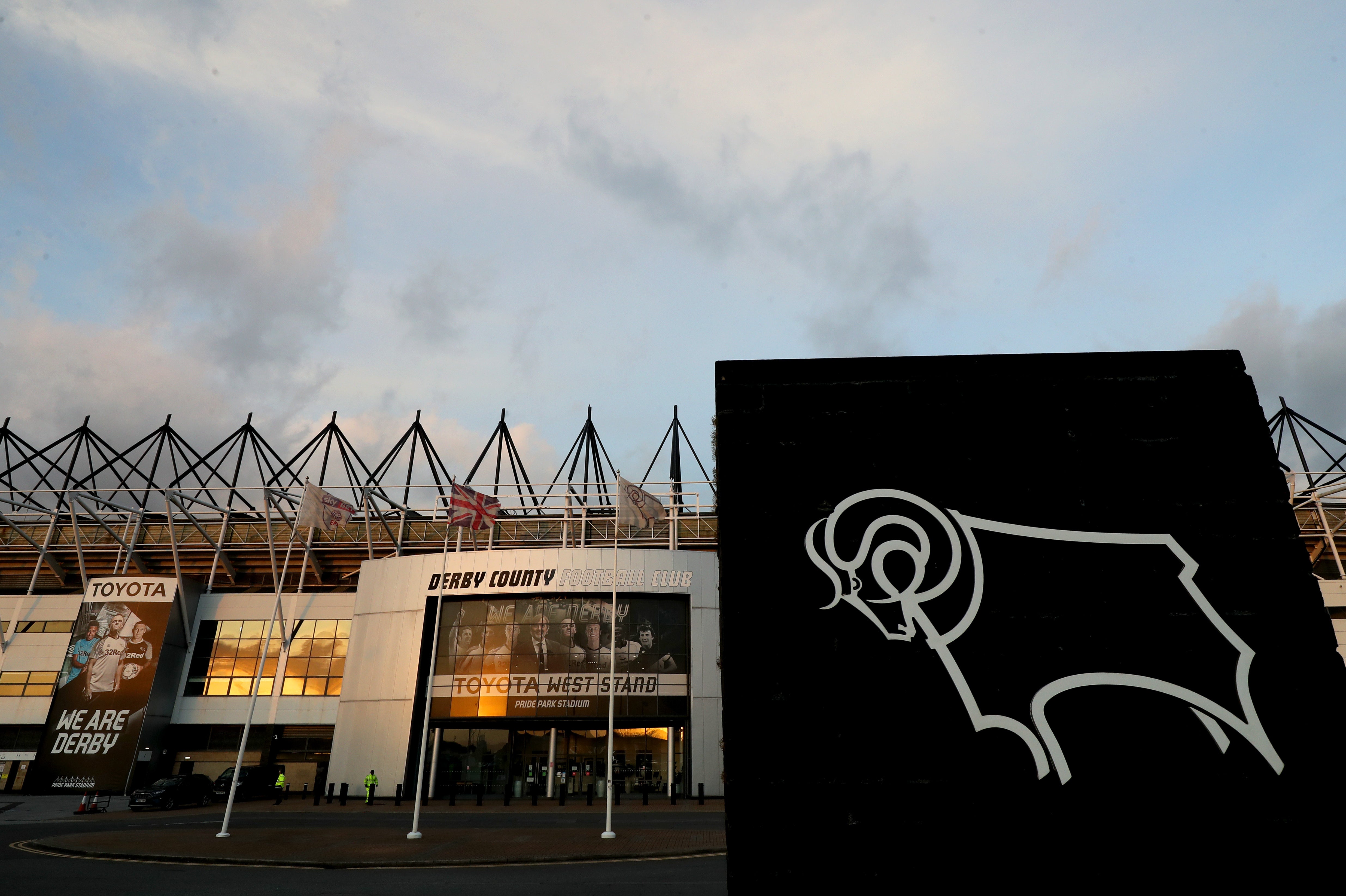 Derby were placed in administration last September (Bradley Collyer/PA).