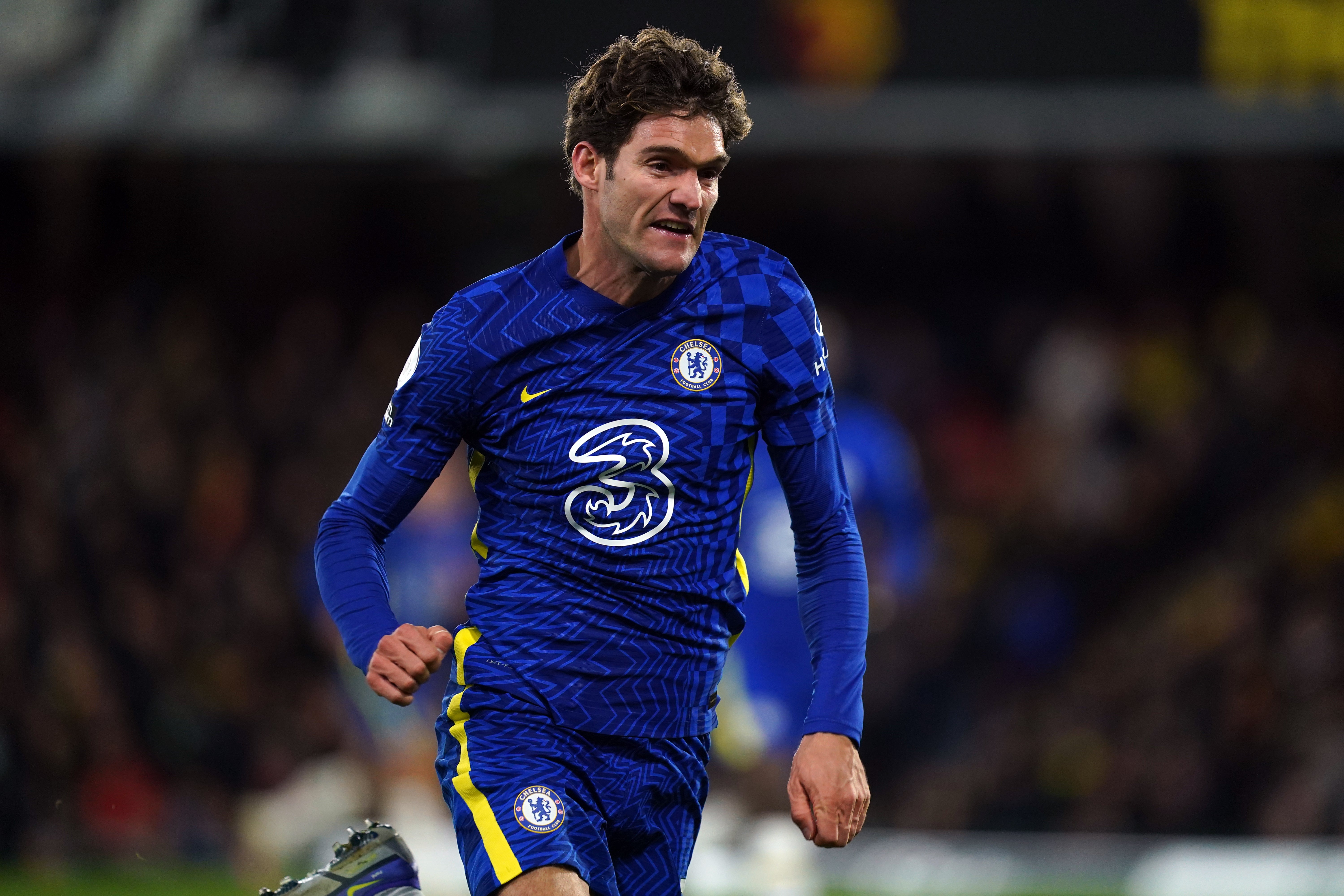 Marcos Alonso in action for Chelsea (Mike Egerton/PA)