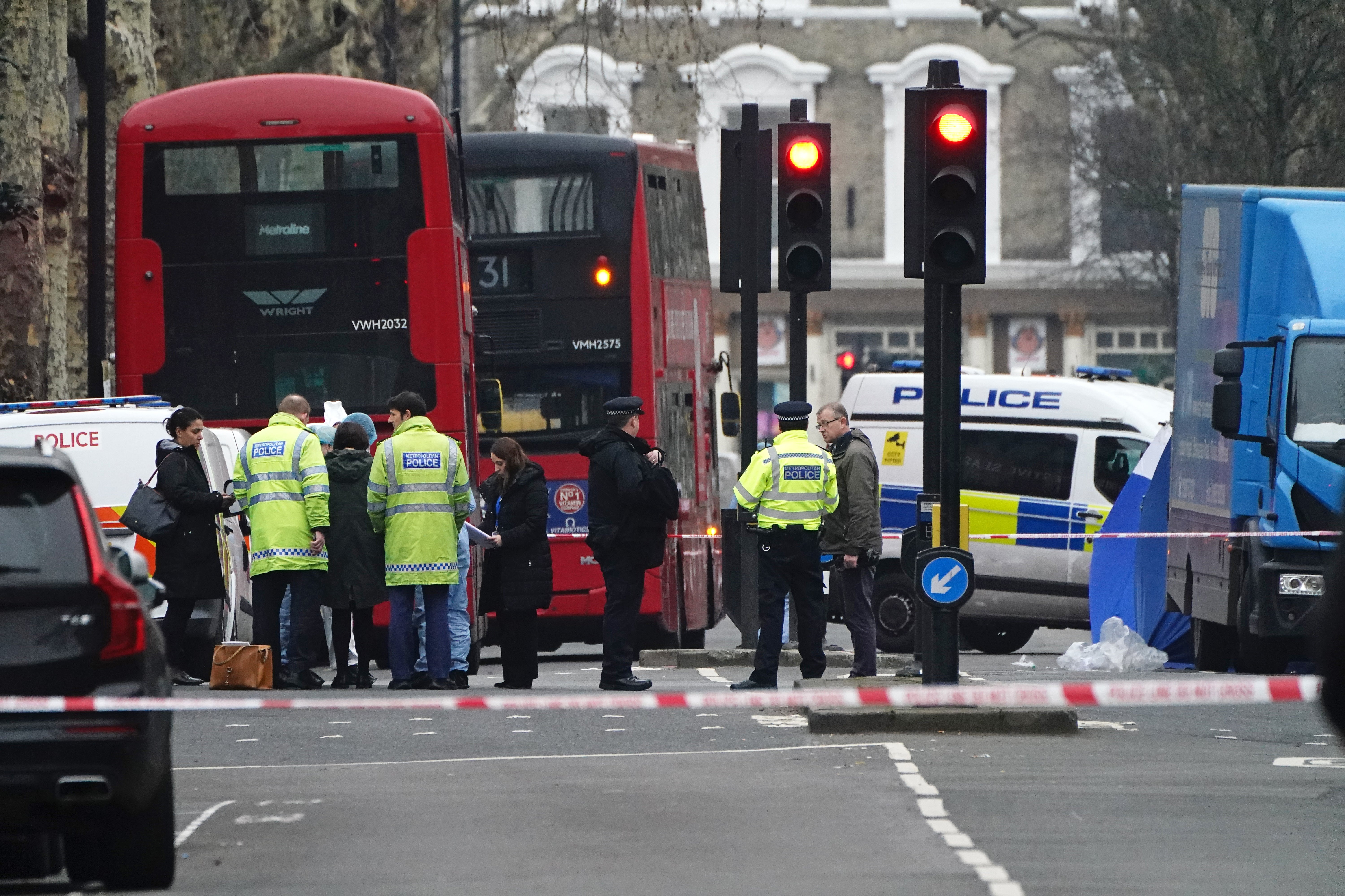 The man was reportedly arrested on suspicion of murder (Aaron Chown/PA)