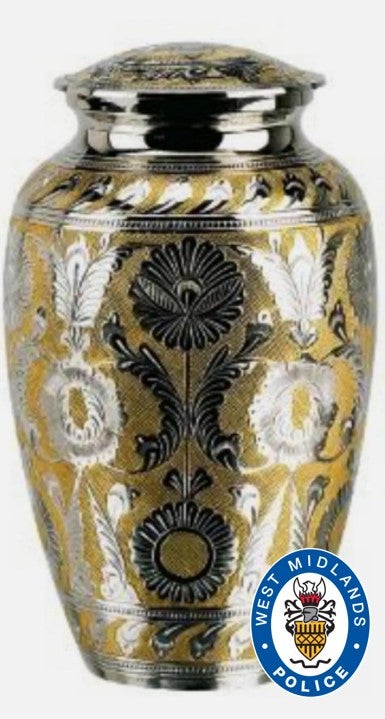 West Midlands Police have appealed for information regarding the urn