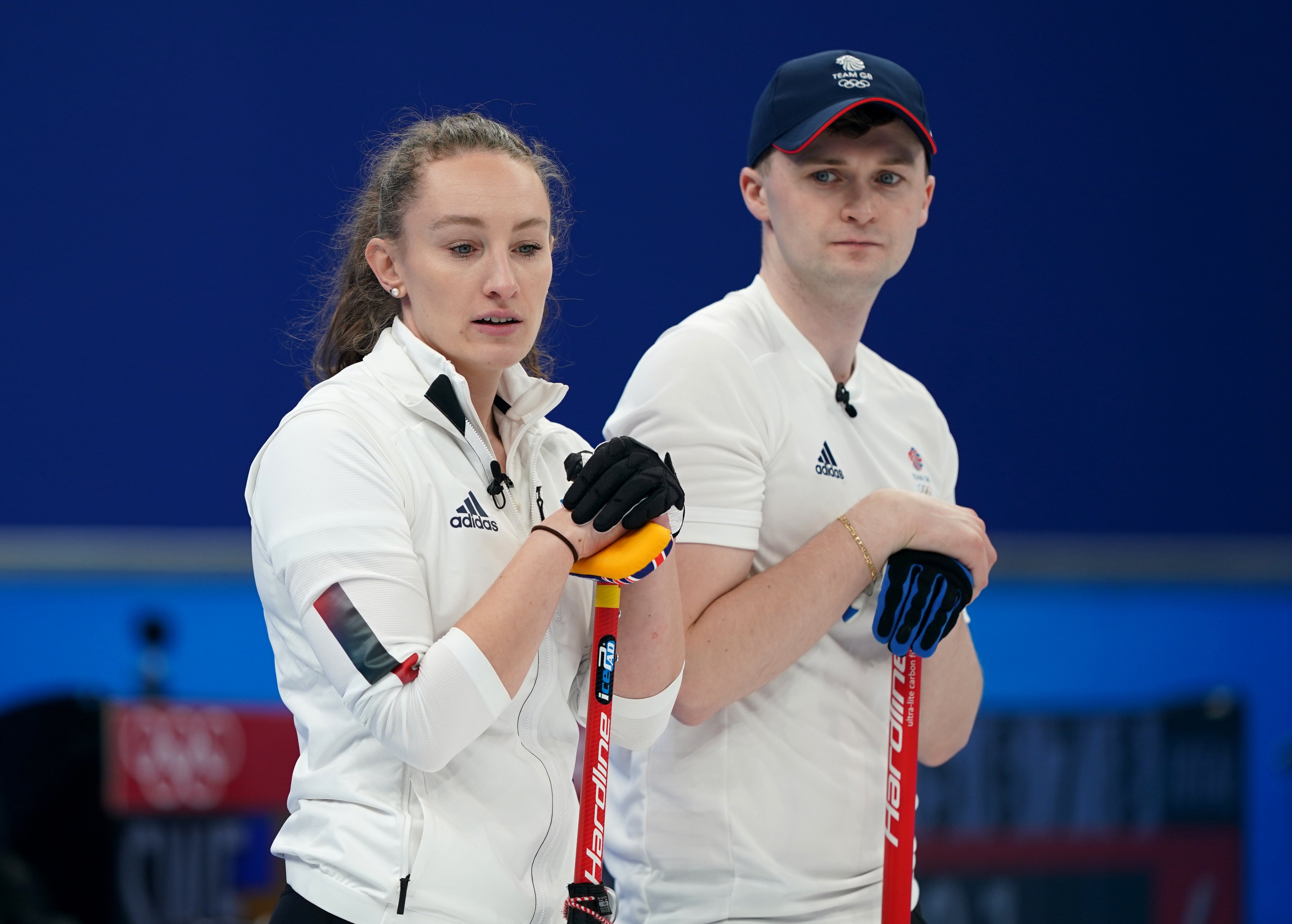 Bruce Mouat and Jennifer Dodds face a big day on Sunday (Andrew Milligan/PA)