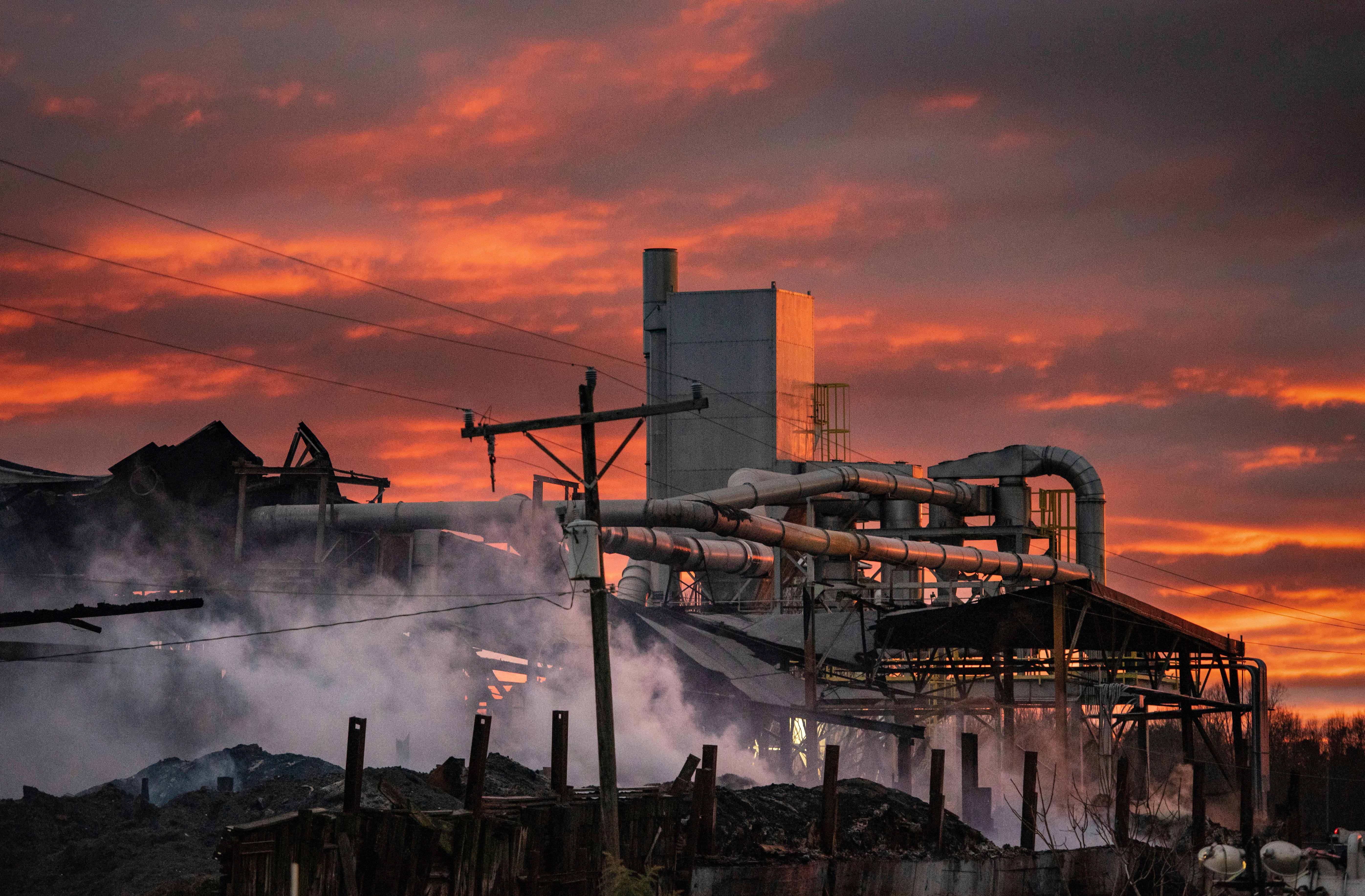 Fertilizer Plant Fire