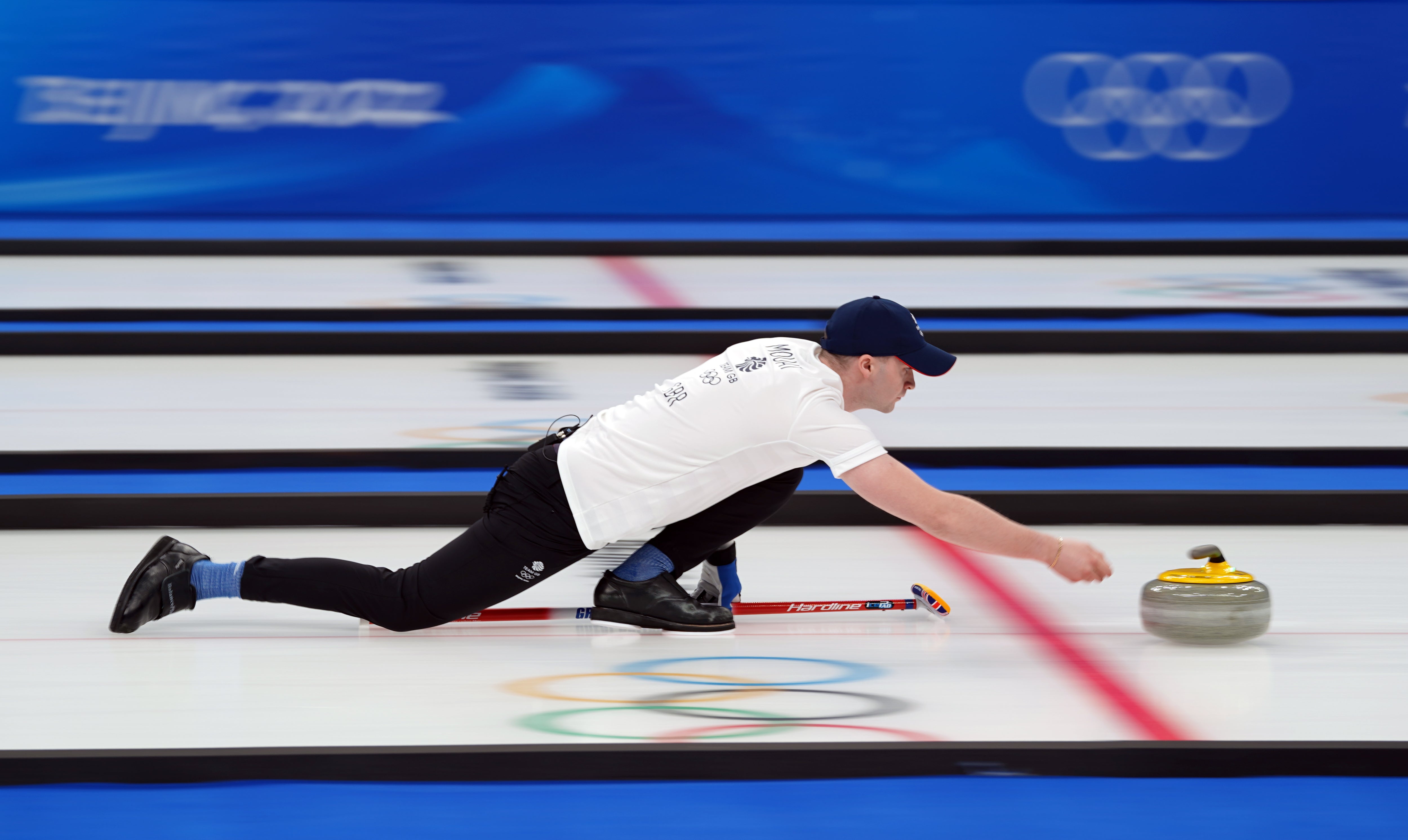 Bruce Mouat send GB’s mixed curlers one win from a guaranteed medal match (Andrew Milligan/PA)