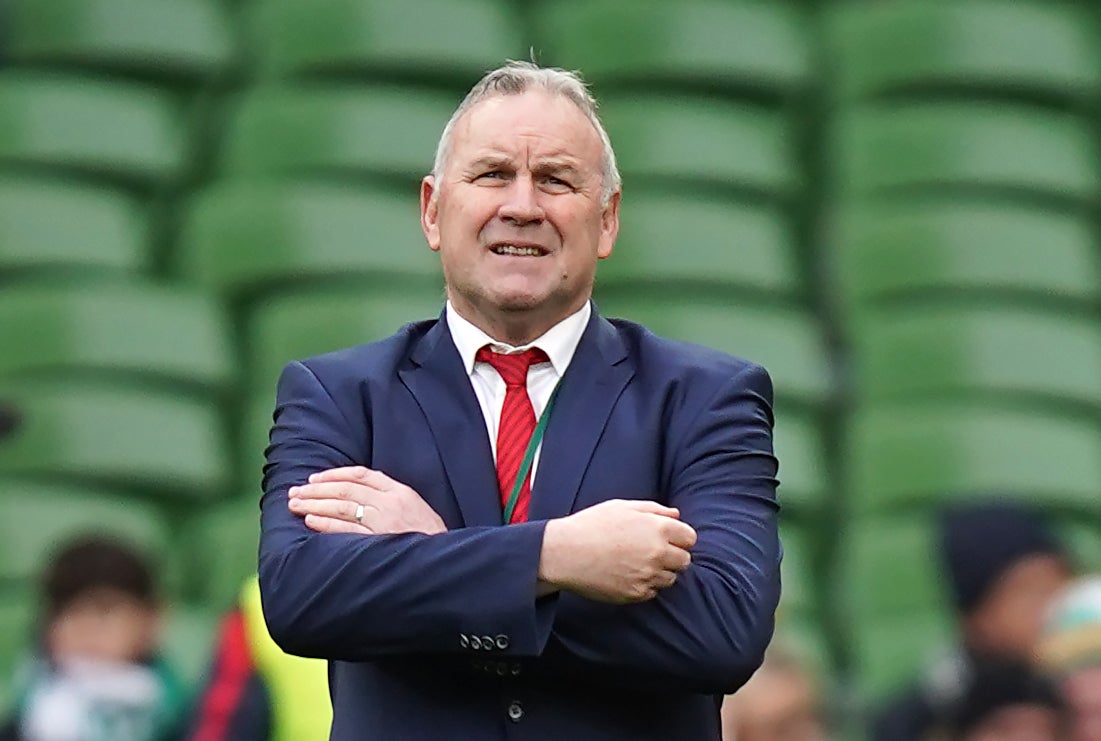 Wales head coach Wayne Pivac saw his team well-beaten by Ireland (Niall Carson/PA)