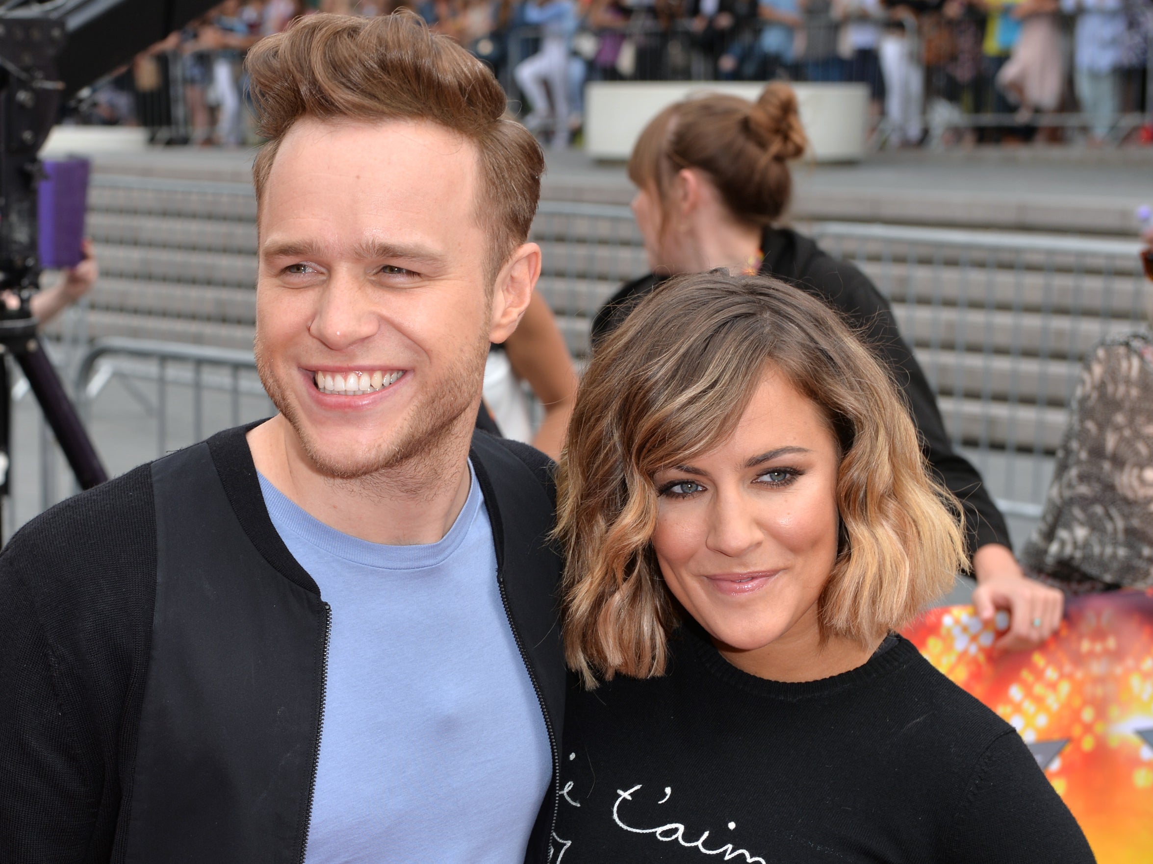 Olly Murs and Caroline Flack became friends while presenting ‘The Xtra Factor’ together