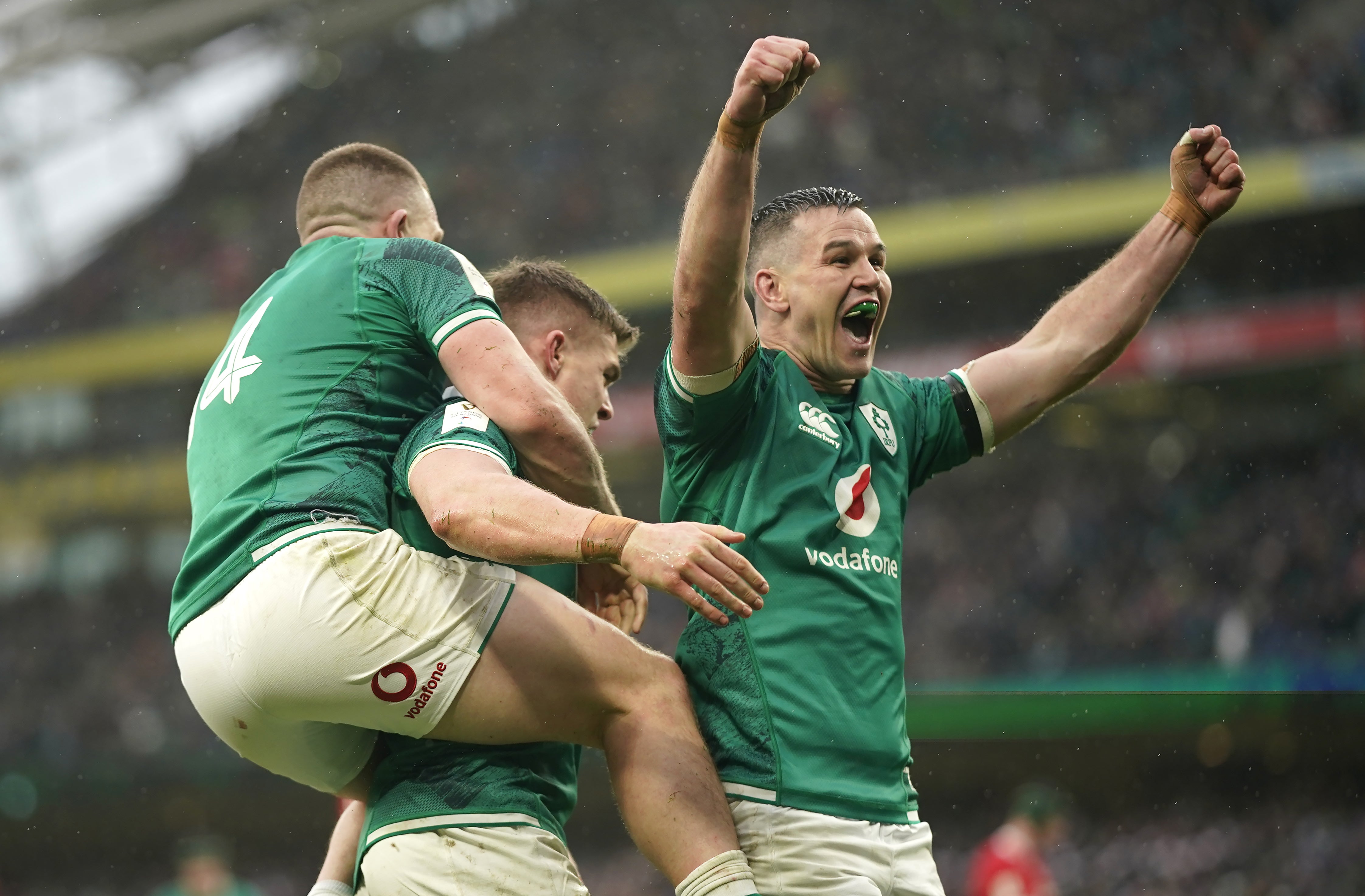 Ireland were the biggest winners on day one of the Six Nations (Niall Carson/PA)