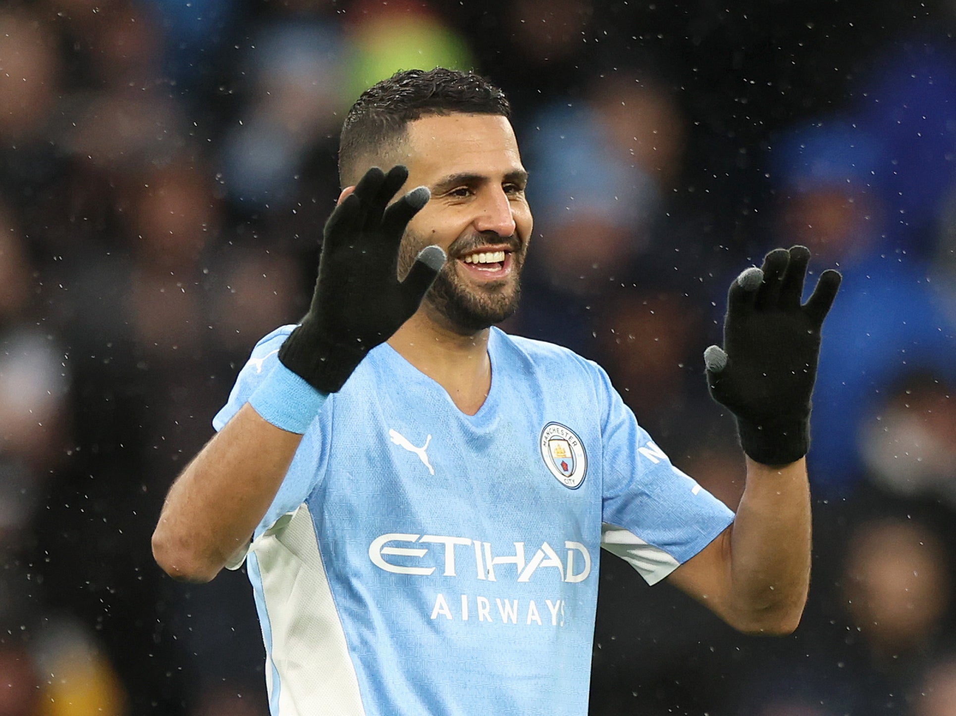 Mahrez is City’s top scorer this season