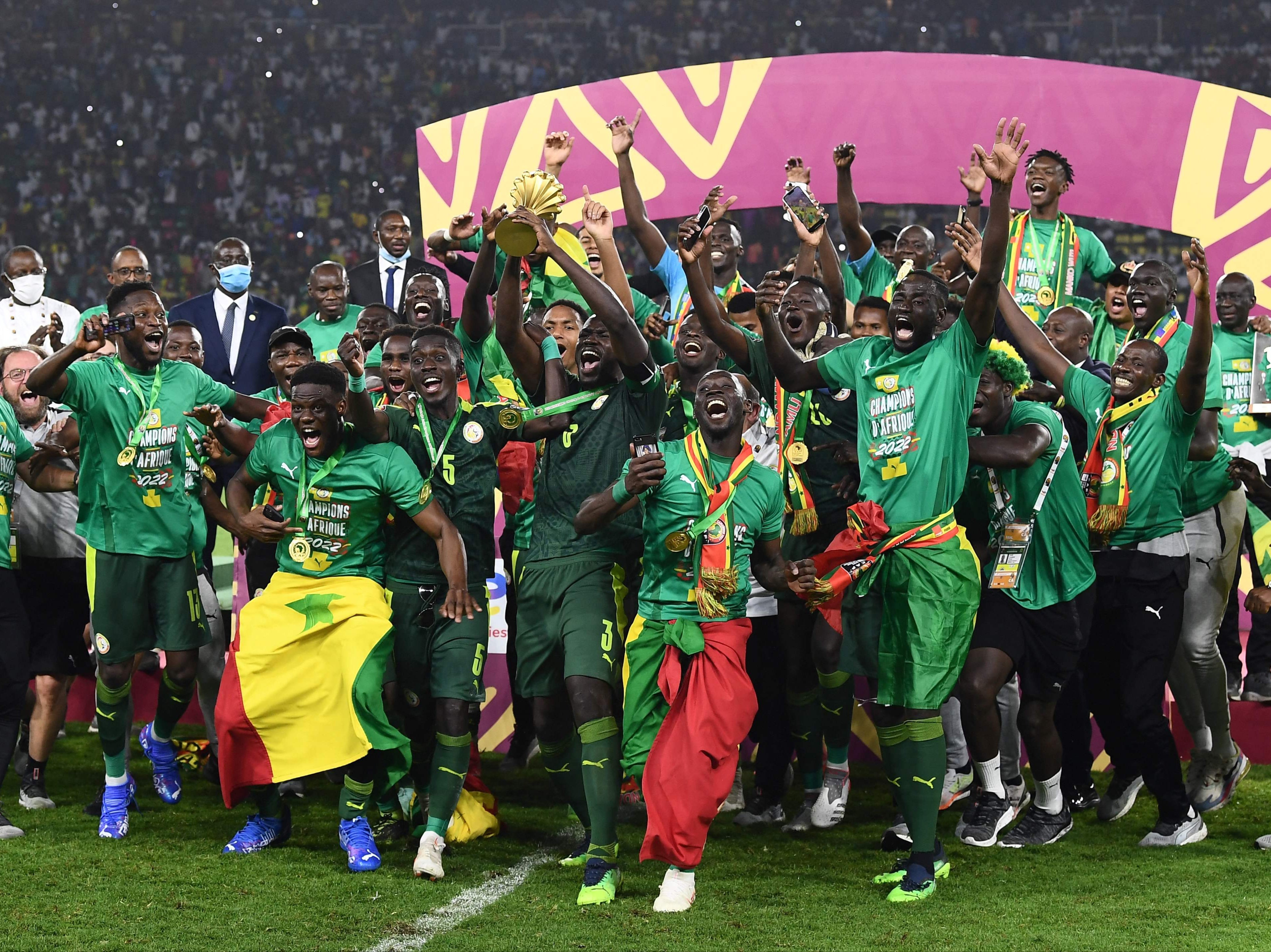 Senegal won the trophy after a dramatic penalty shootout