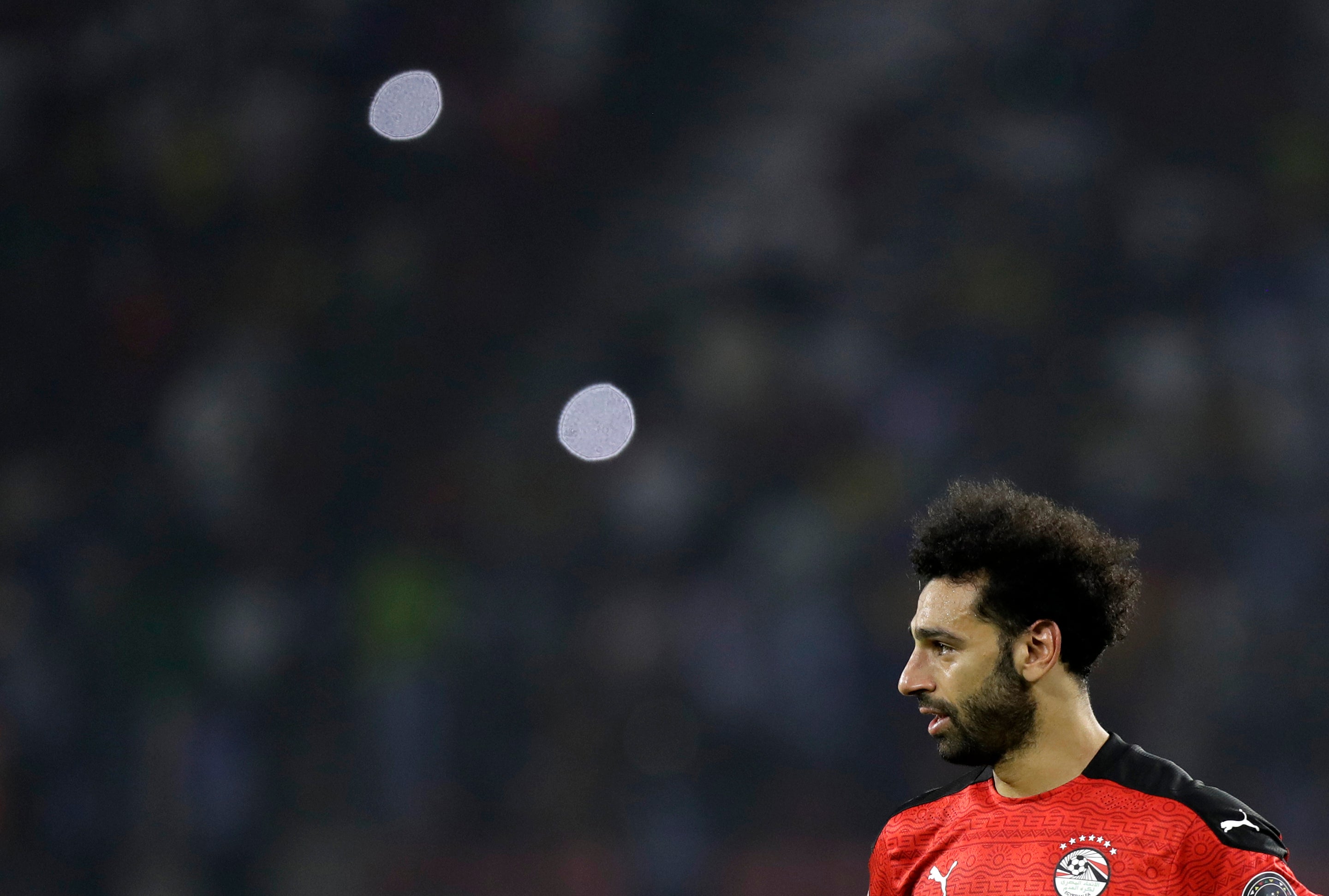 Egypt skipper Mohamed Salah was left disappointed in defeat (Sunday Alamba/AP/PA)