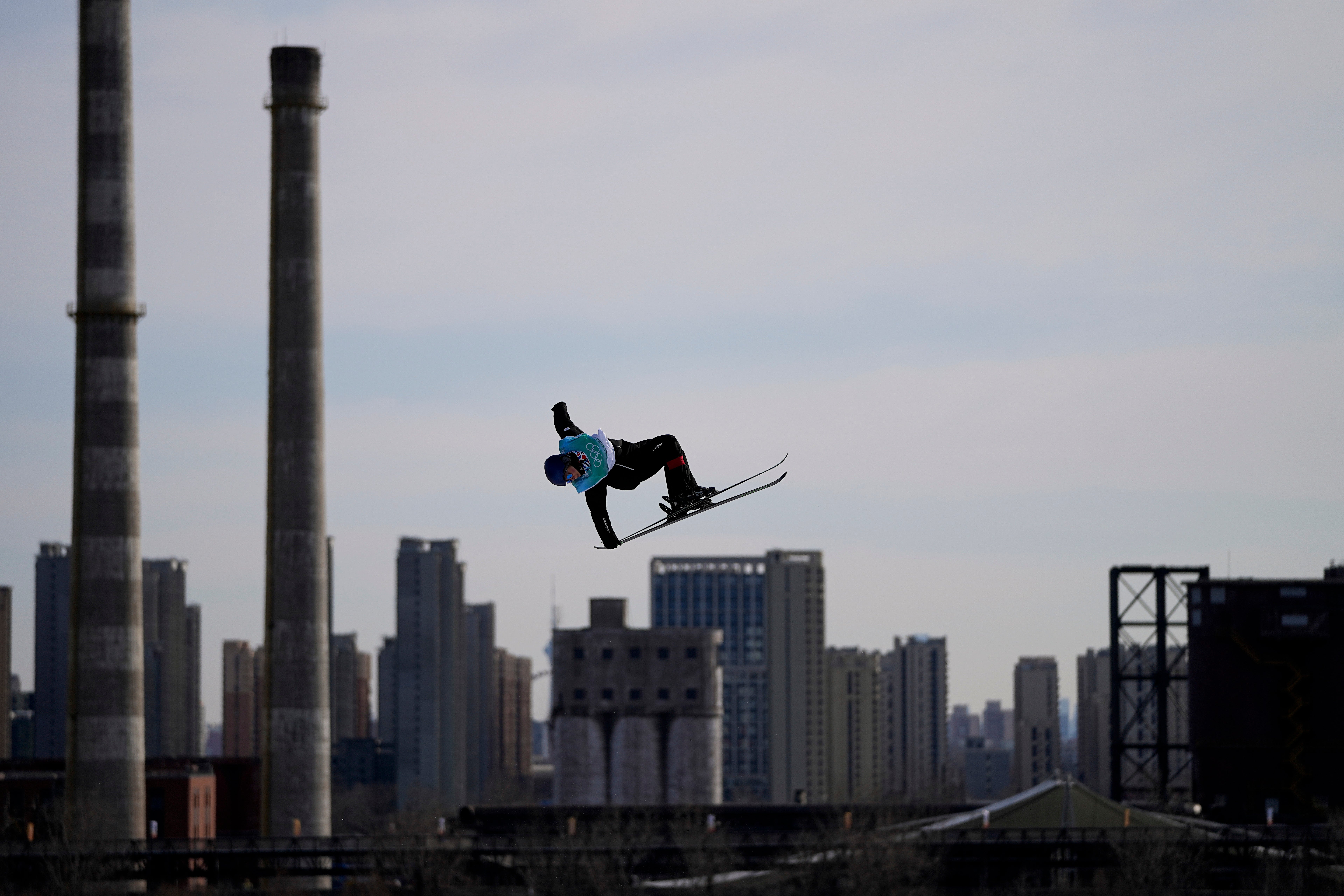 APTOPIX Beijing Olympics Freestyle Skiing