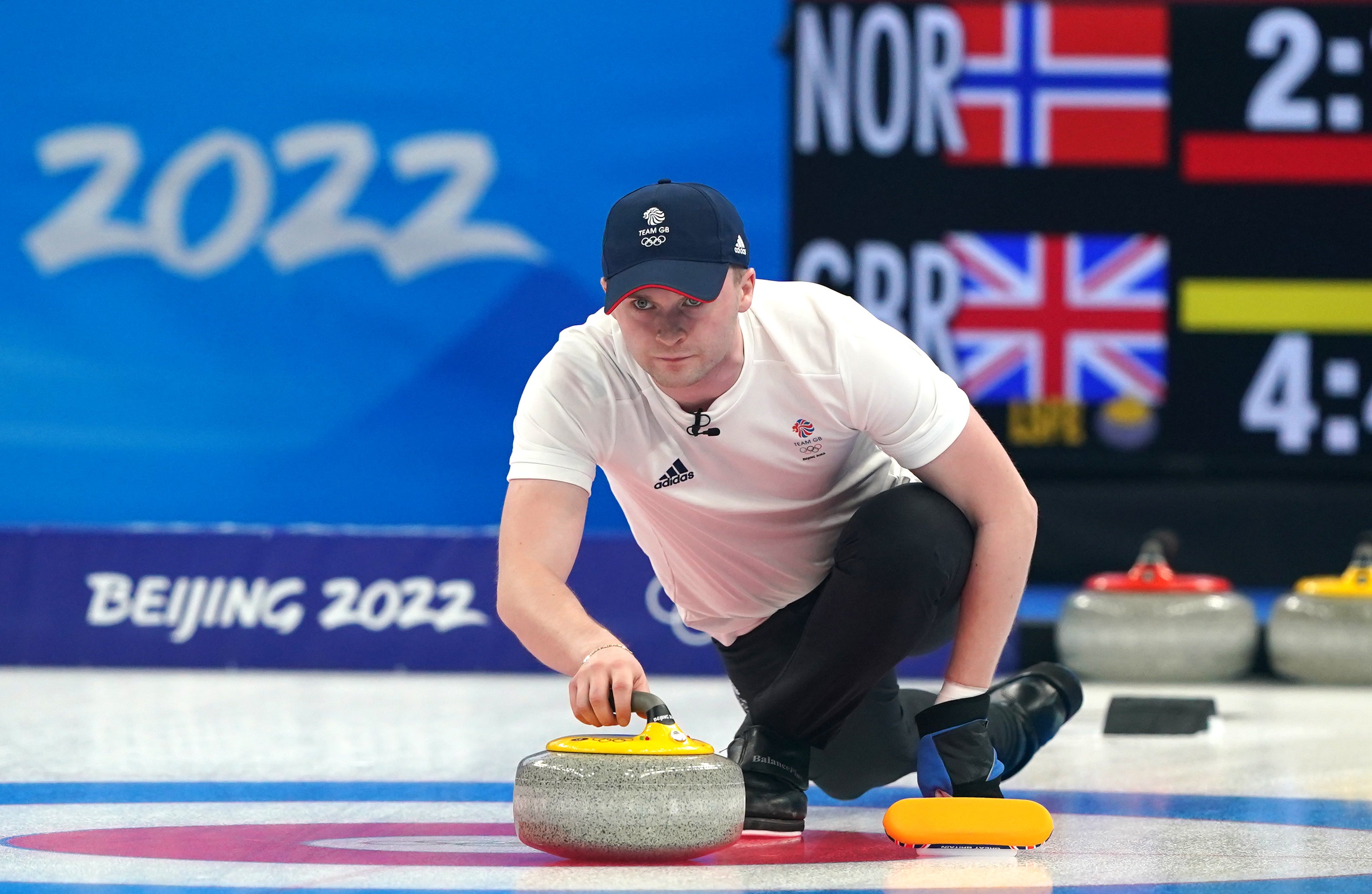 Bruce Mouat and Jennifer Dodds lost to Norway in the round-robin phase (Andrew Milligan/PA)