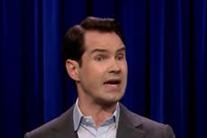 Jimmy Carr addresses ‘racist’ travellers joke during stand-up set