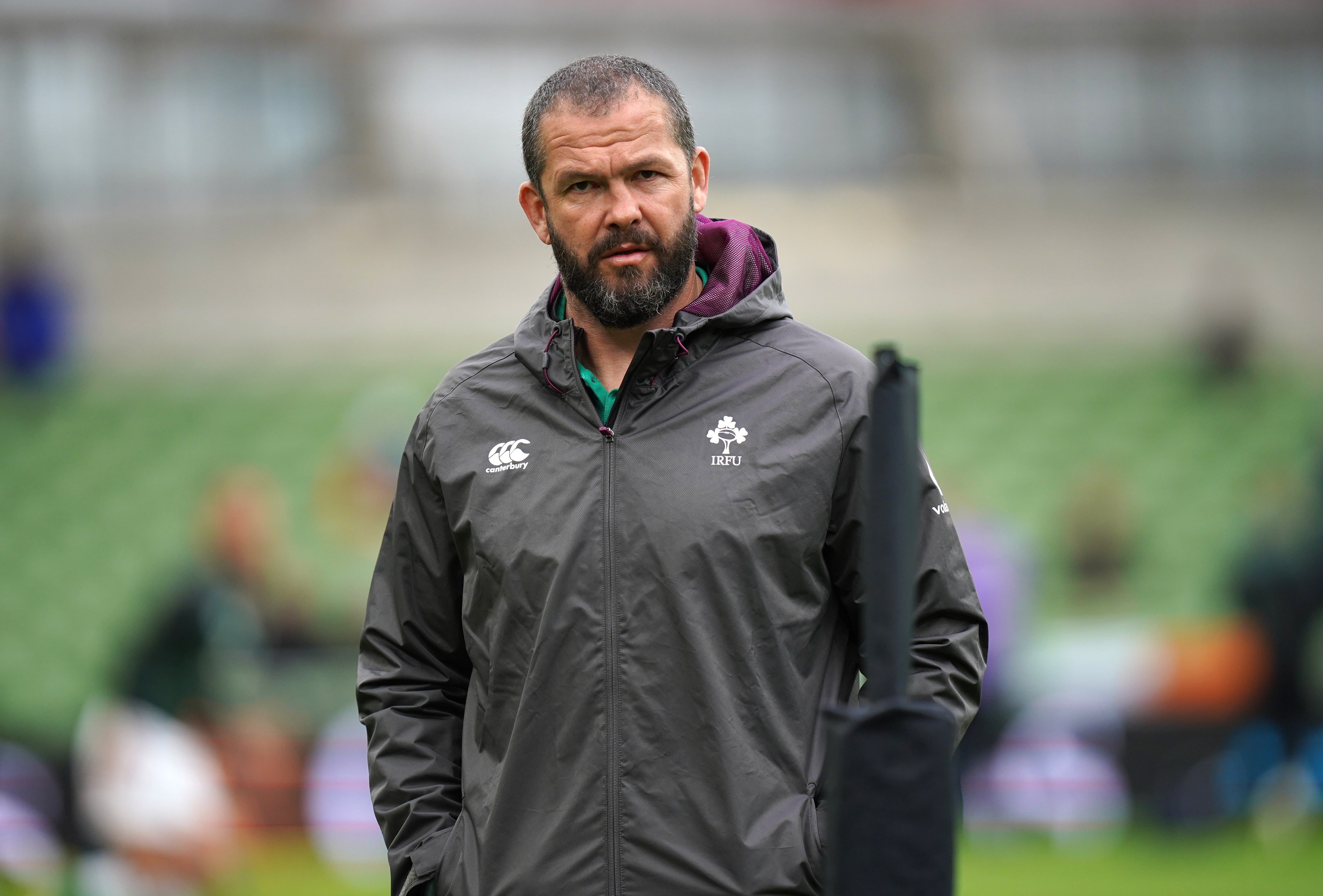 Ireland head coach Andy Farrell is preparing for Paris (Niall Carson/PA)