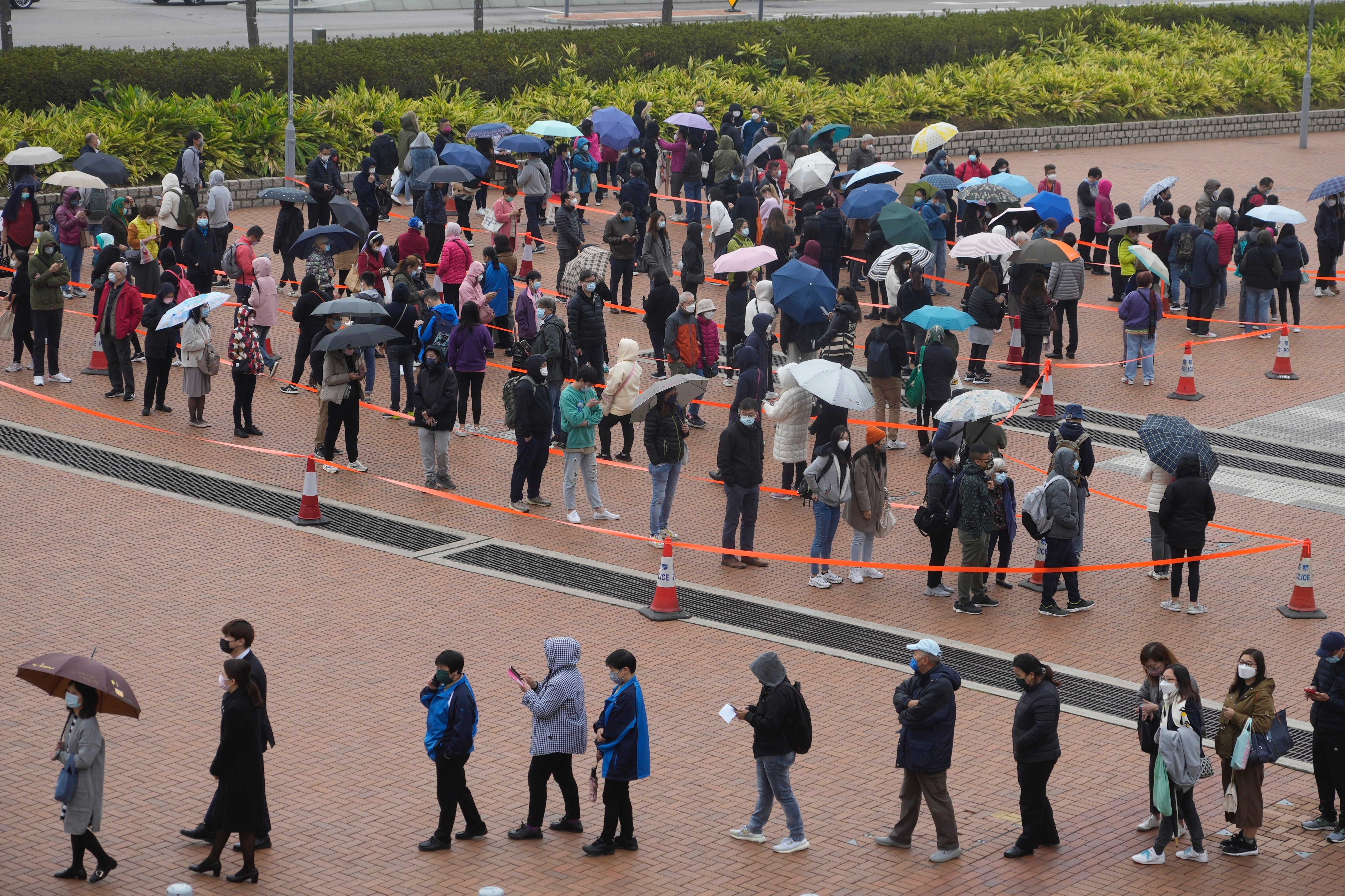 Virus Outbreak Hong Kong