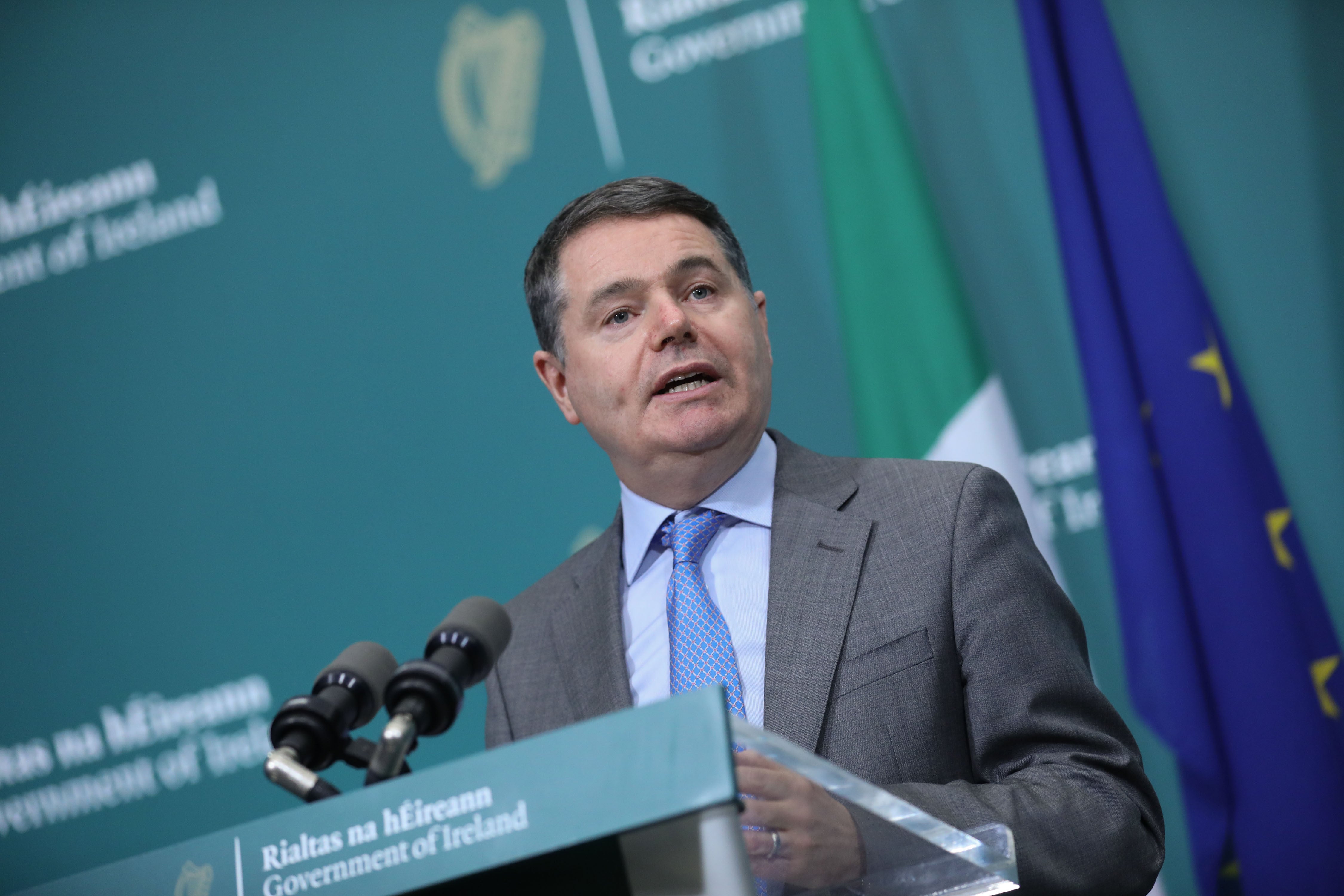 The coronavirus pandemic threatened the “very economic fabric of the European Union”, Finance Minister Paschal Donohoe has said (PA)