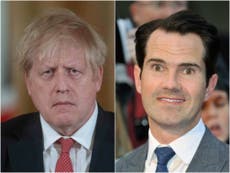 Jimmy Carr: Boris Johnson’s spokesperson calls Holocaust joke ‘deeply disturbing’