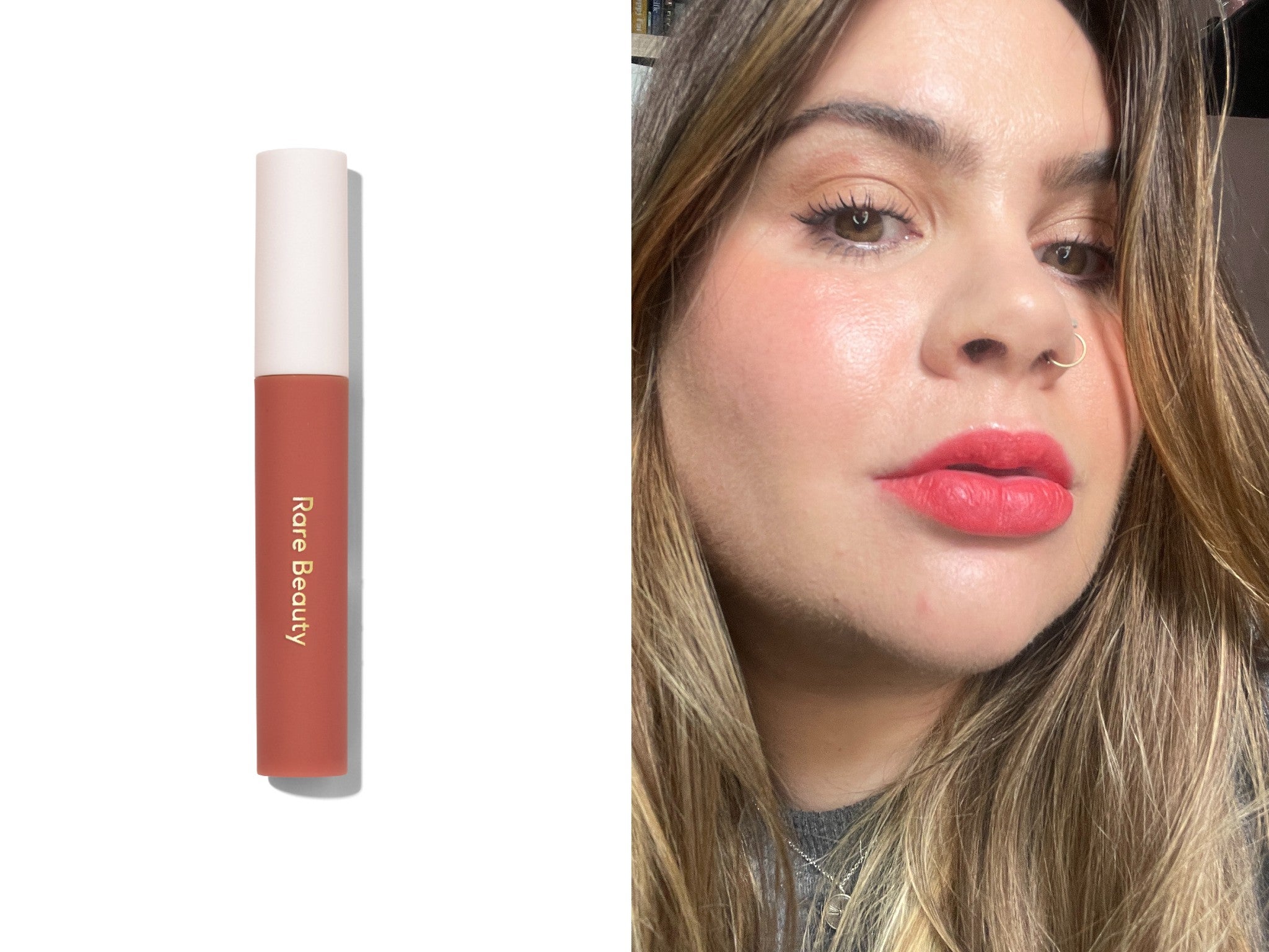 Rare Beauty lip souffle matte lip cream indybest