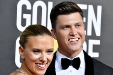 Scarlett Johansson and Colin Jost have their minds read by Alexa in Amazon Super Bowl commercial