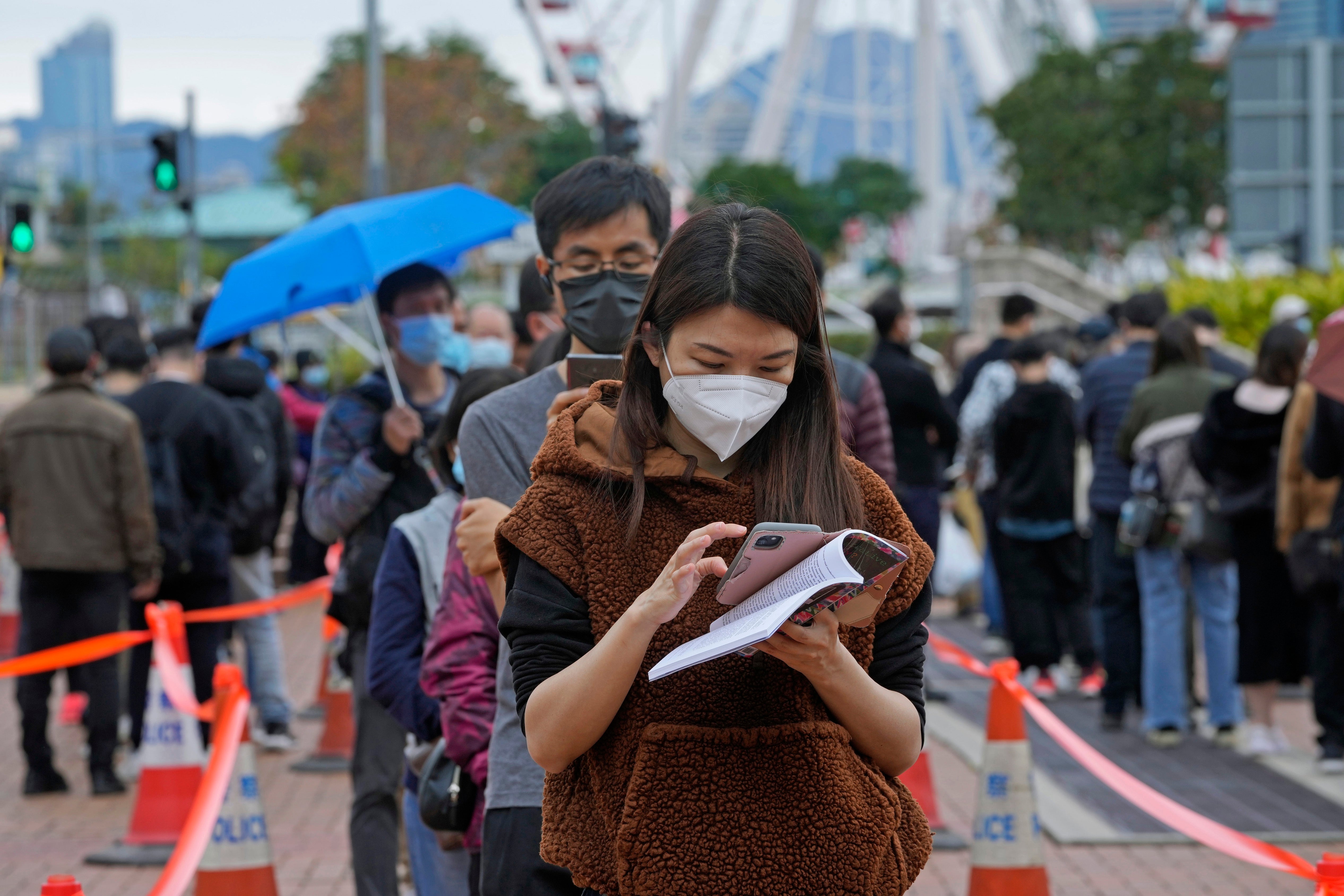 Virus Outbreak Hong Kong