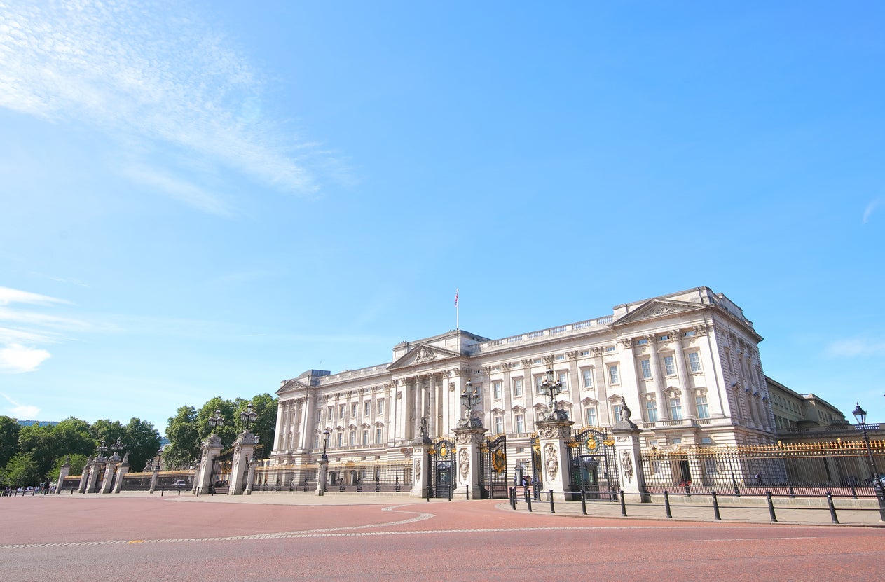 The incident took place at Buckingham Palace